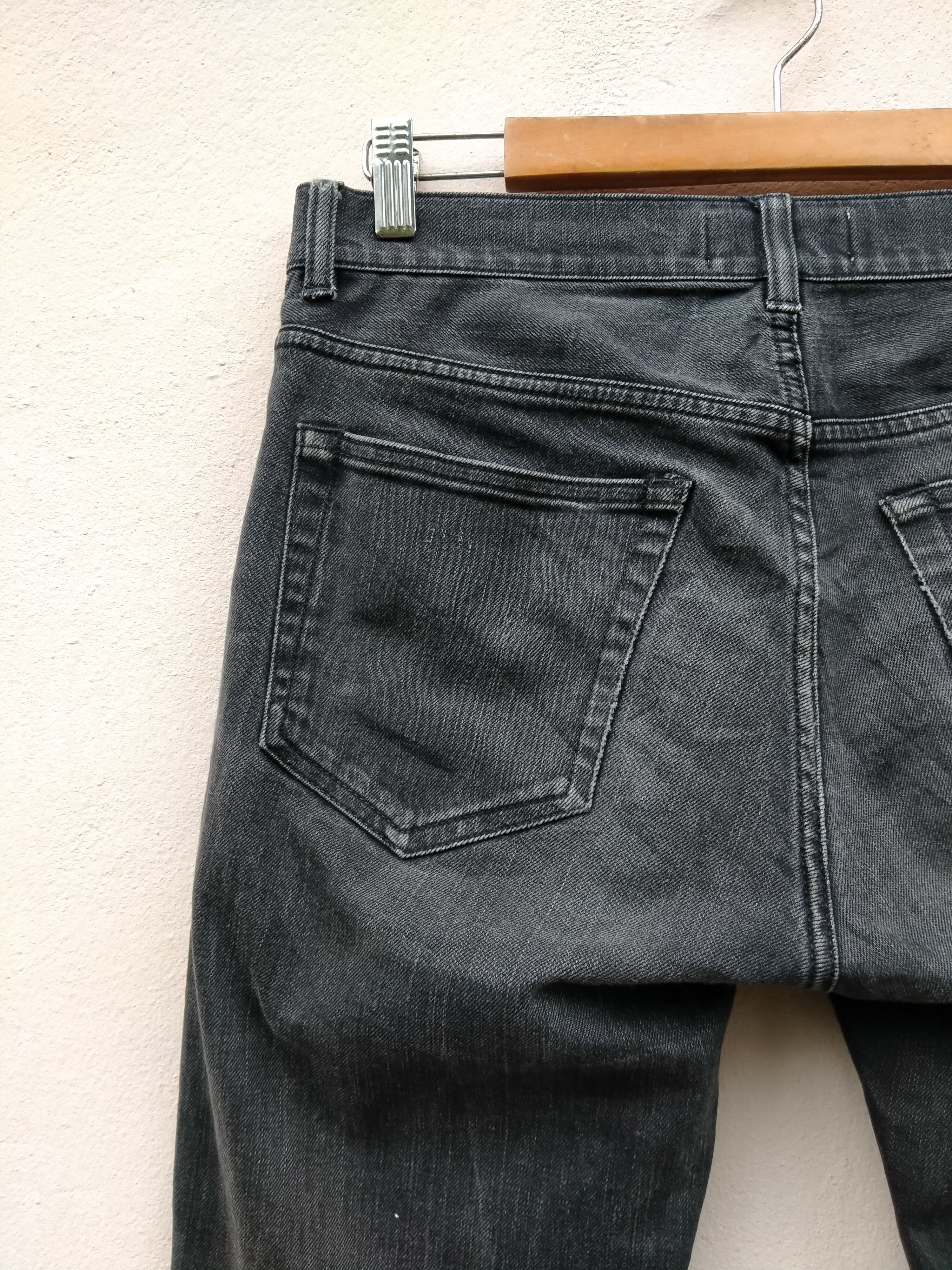Acne Studios Vintage Acne Studio Distressed Black Faded Jeans Size US 31 - 11 Thumbnail