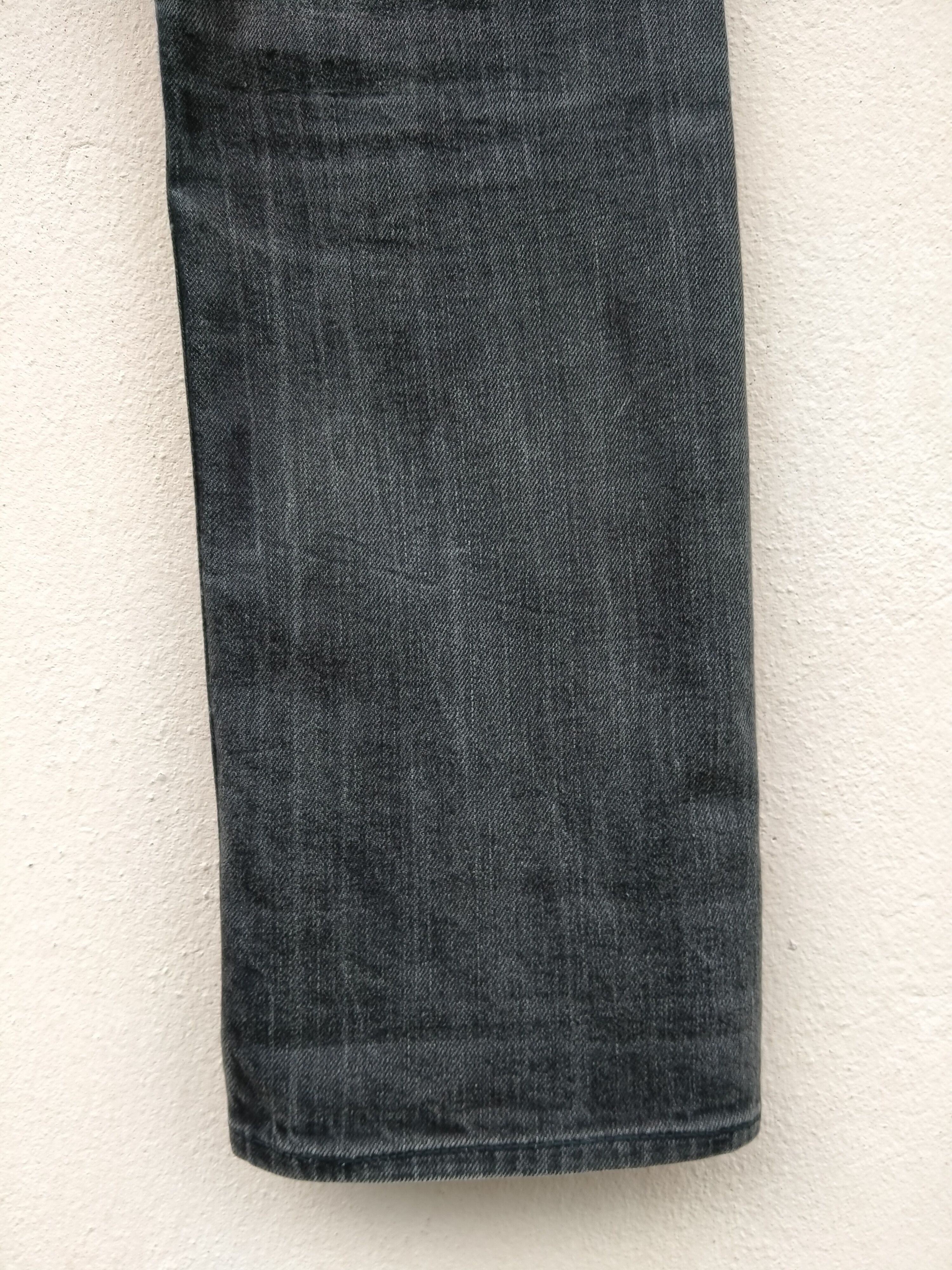 Acne Studios Vintage Acne Studio Distressed Black Faded Jeans Size US 31 - 16 Thumbnail