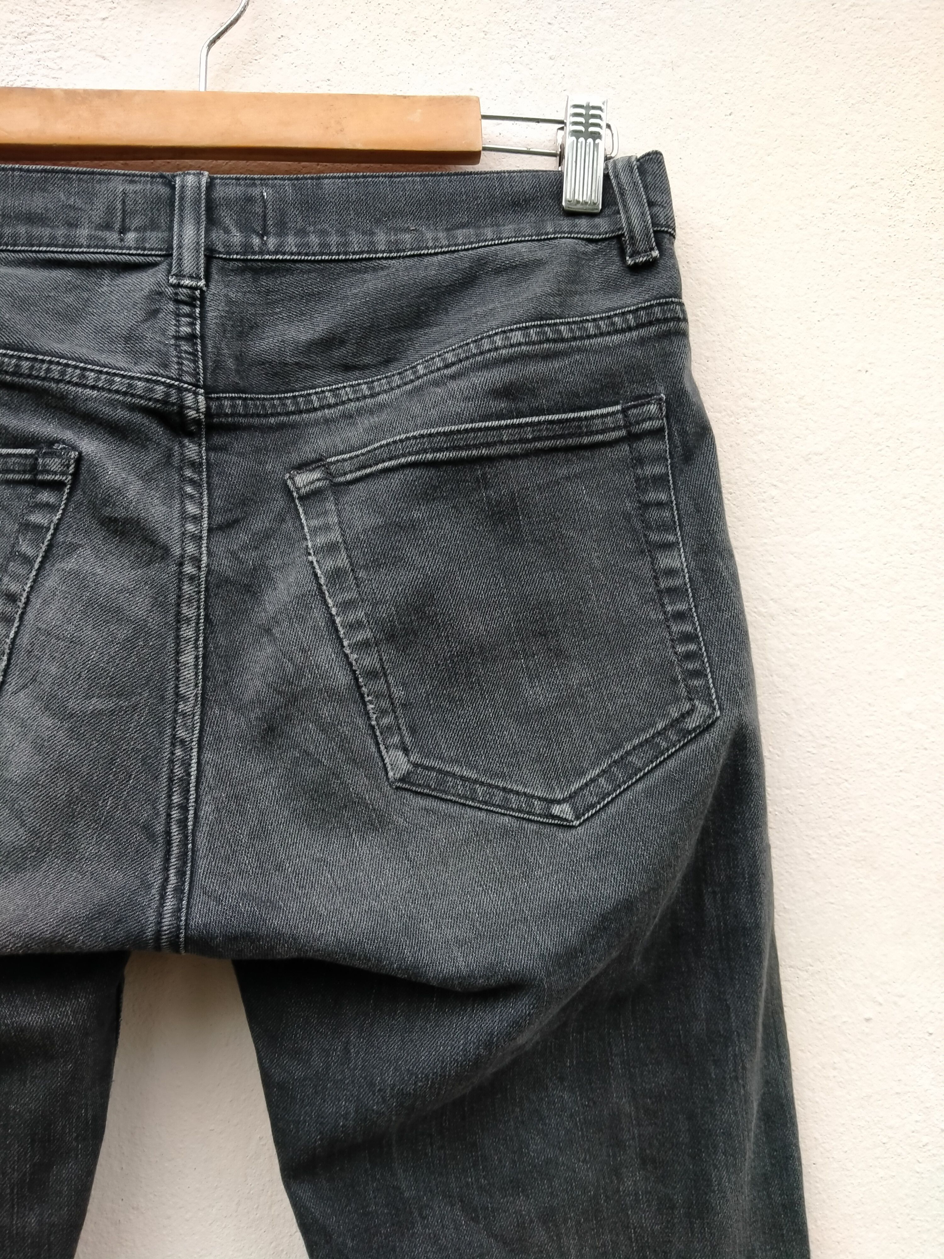 Acne Studios Vintage Acne Studio Distressed Black Faded Jeans Size US 31 - 14 Thumbnail