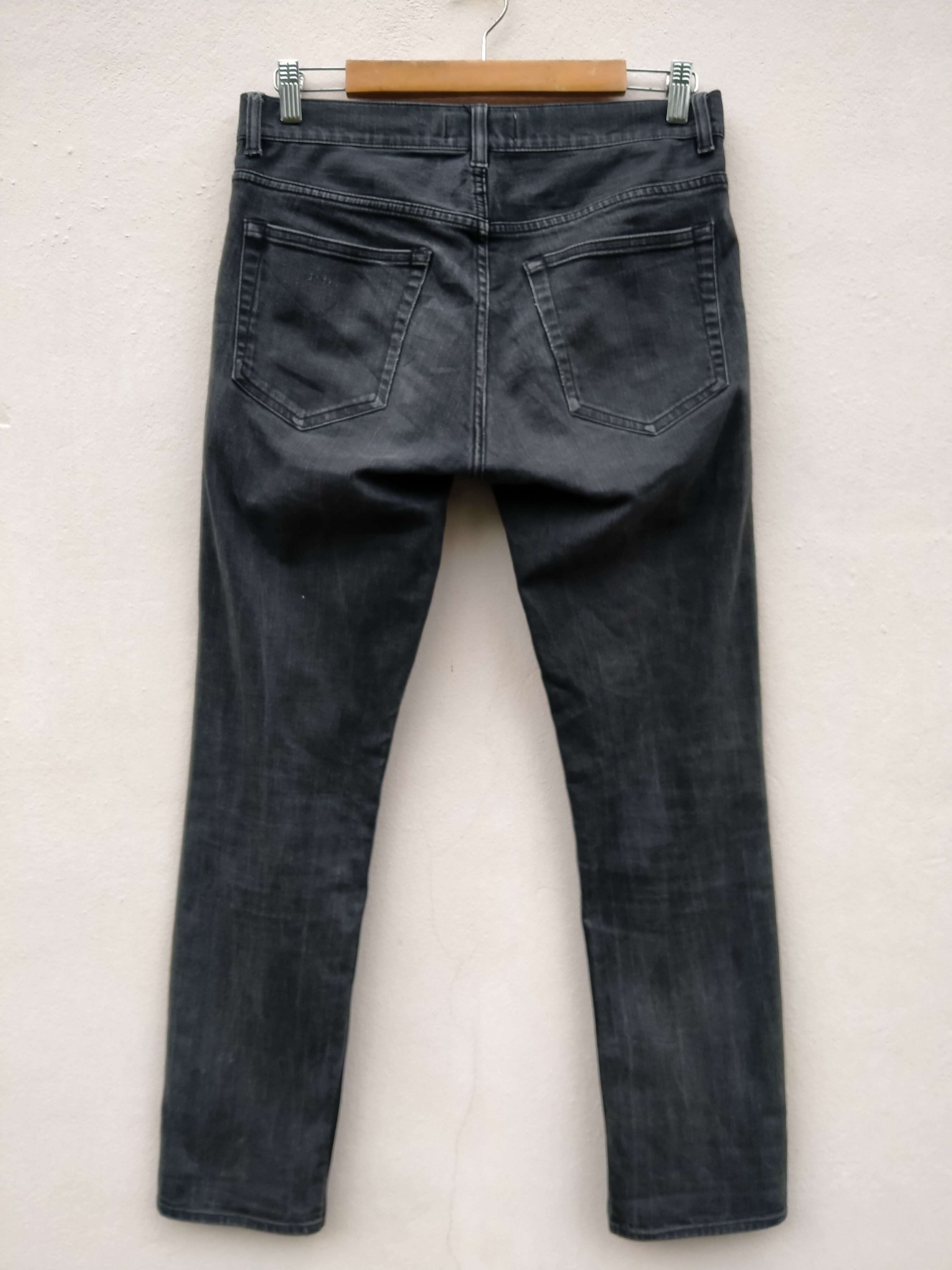 Acne Studios Vintage Acne Studio Distressed Black Faded Jeans Size US 31 - 3 Thumbnail