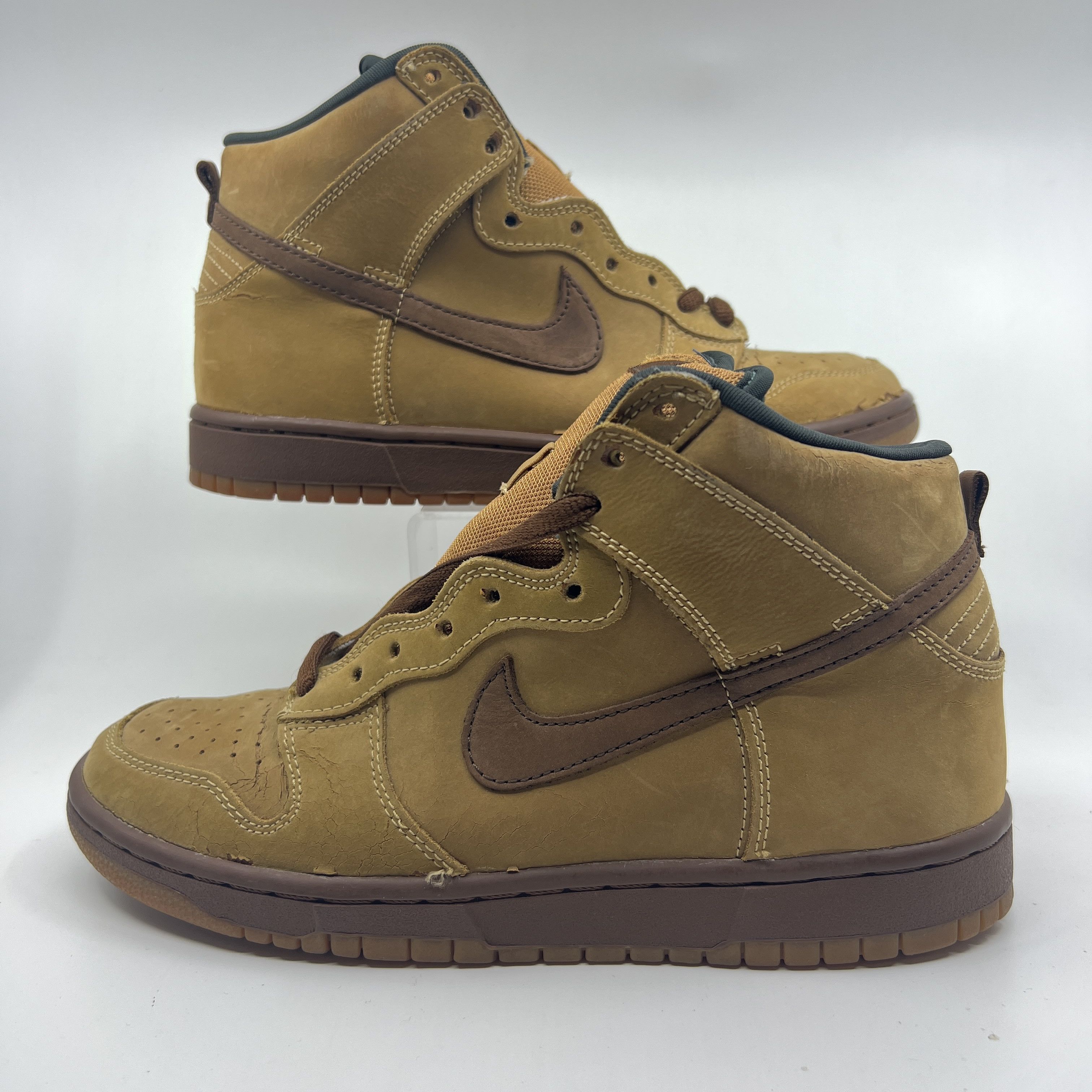 Nike Nike SB Dunk High OG Wheat 2002 Rare Size 7.5 Vintage Size US 7.5 / EU 40-41 - 1 Thumbnail