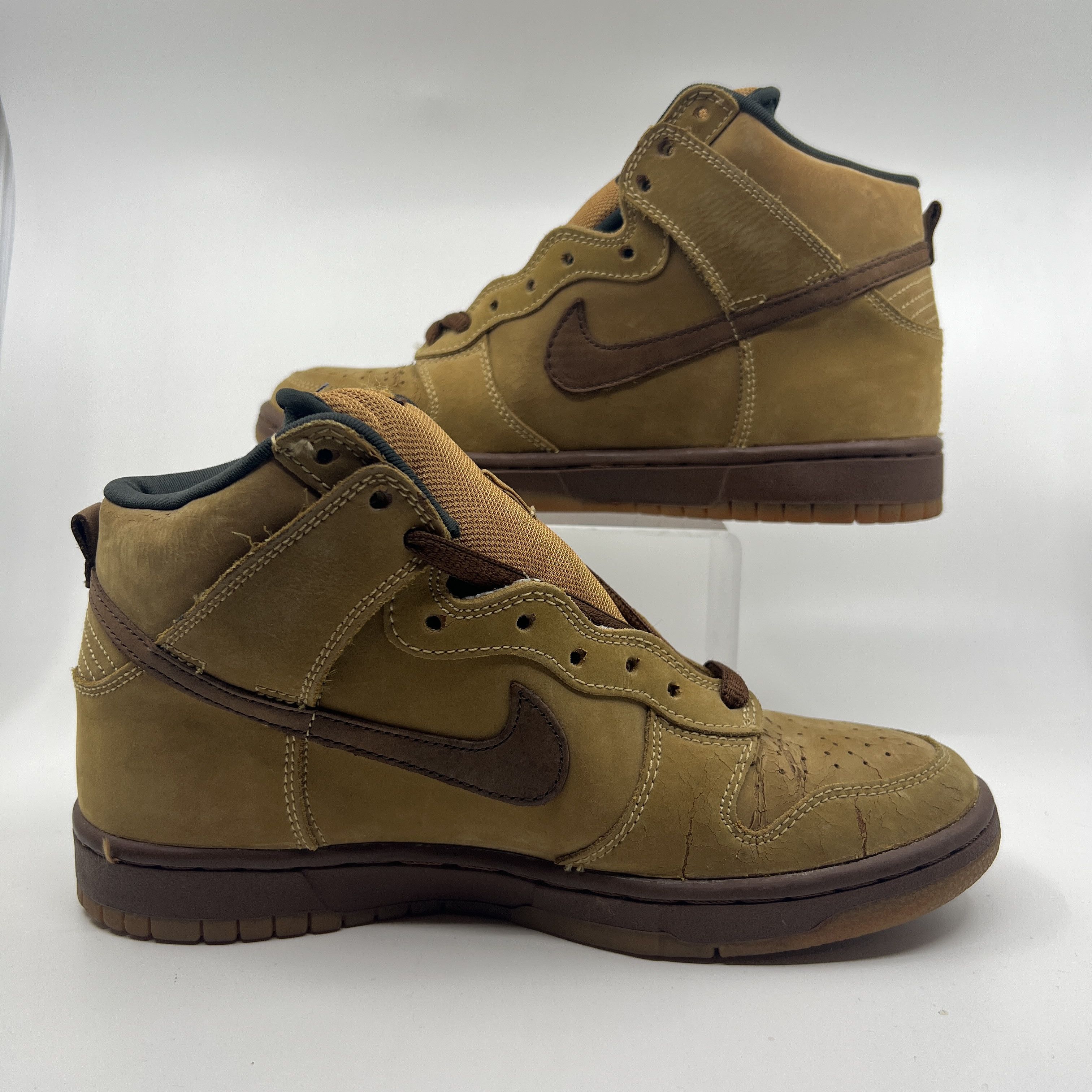 Nike Nike SB Dunk High OG Wheat 2002 Rare Size 7.5 Vintage Size US 7.5 / EU 40-41 - 2 Thumbnail