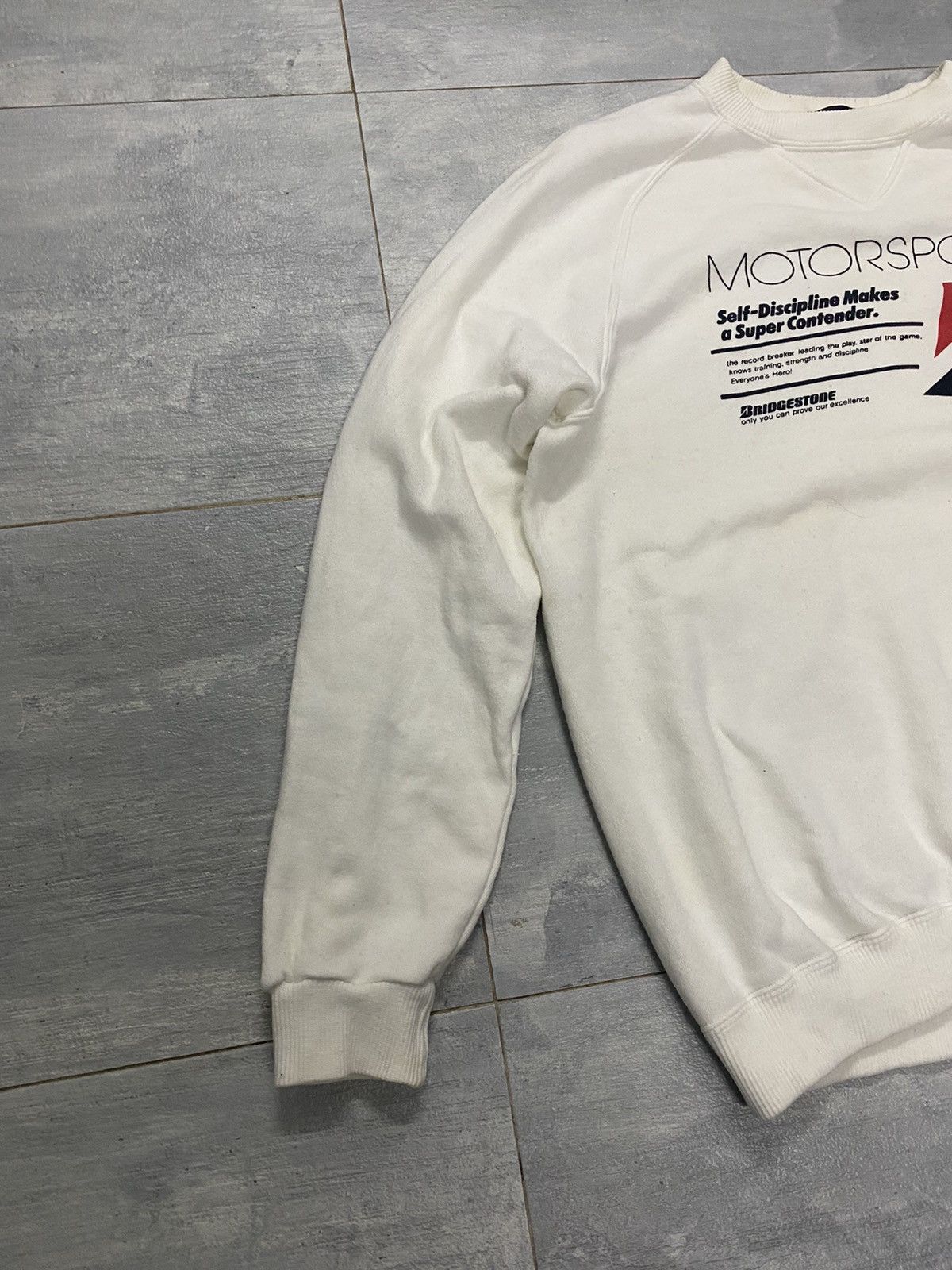 Vintage 🔥Vintage🔥 90’s Bridgestone Racing Team Sweatshirt Size US M / EU 48-50 / 2 - 5 Thumbnail