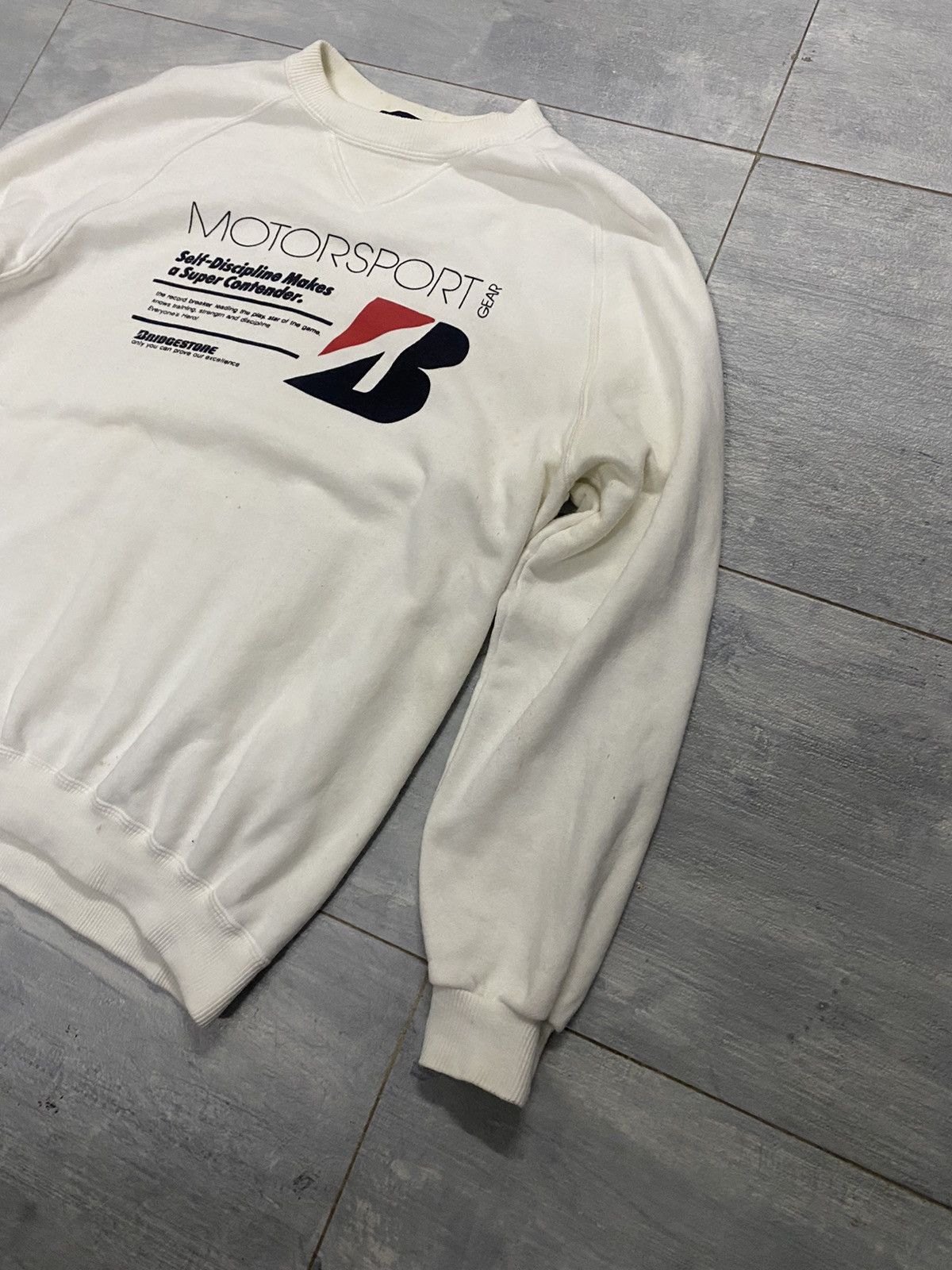 Vintage 🔥Vintage🔥 90’s Bridgestone Racing Team Sweatshirt Size US M / EU 48-50 / 2 - 4 Thumbnail