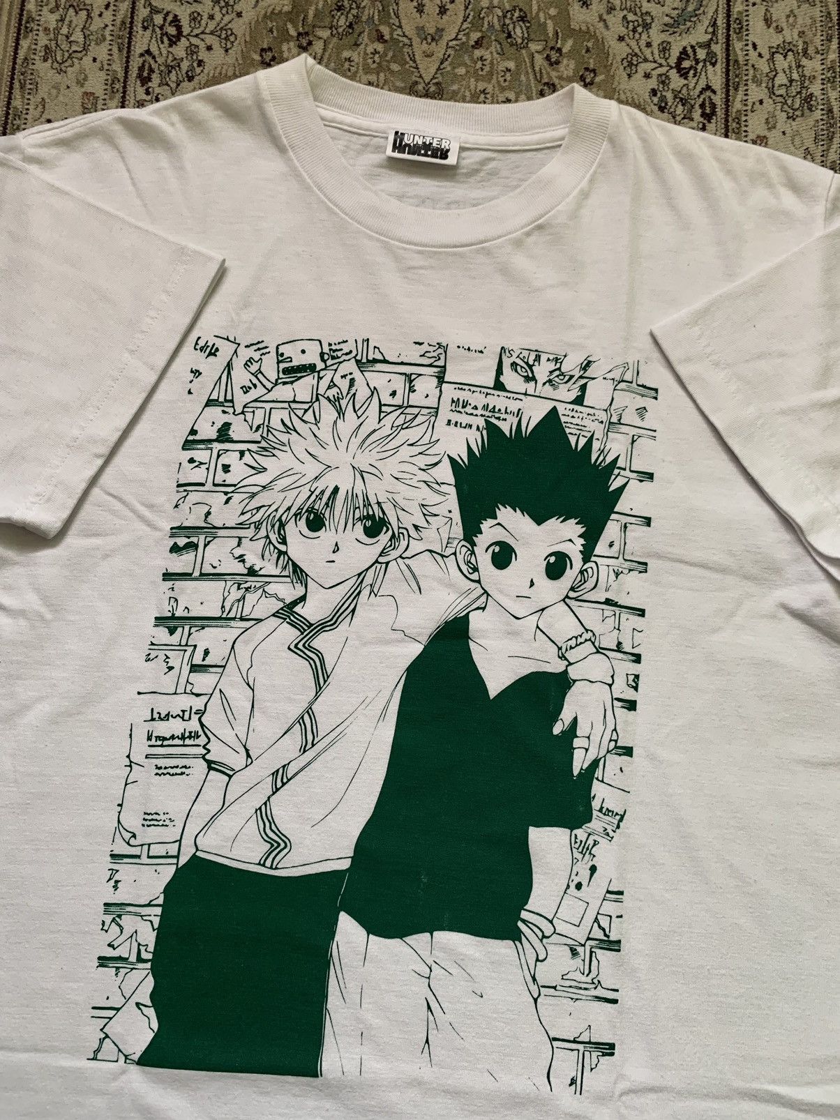 image of Rare Hunter X Hunter Japan Jump Festa Anime Manga Shirt in White, Men's (Size Large)