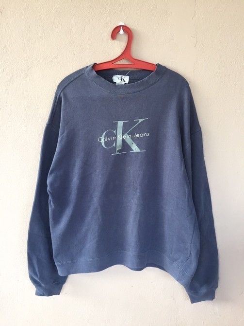 Calvin Klein × Japanese Brand Sweatshirt Calvin Klein Box Logo 2005’s Size US L / EU 52-54 / 3 - 1 Thumbnail