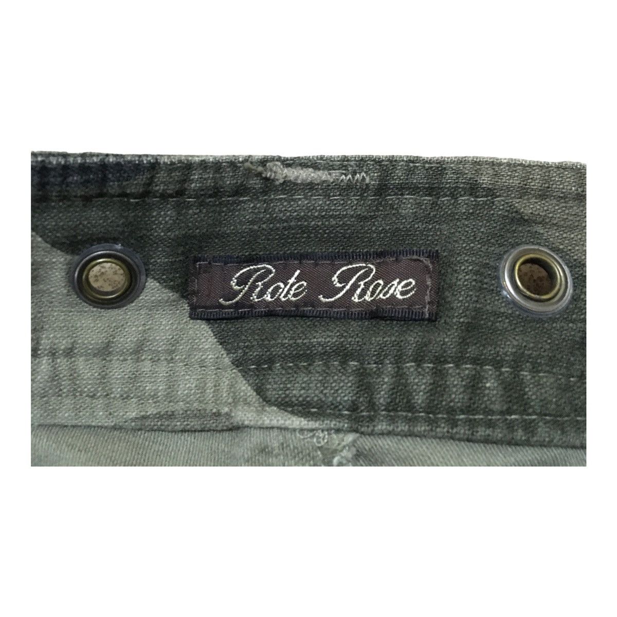 If Six Was Nine Rare Design Vintage Roterose Tactical Flared Cargo 1990s Size US 26 / EU 42 - 9 Thumbnail
