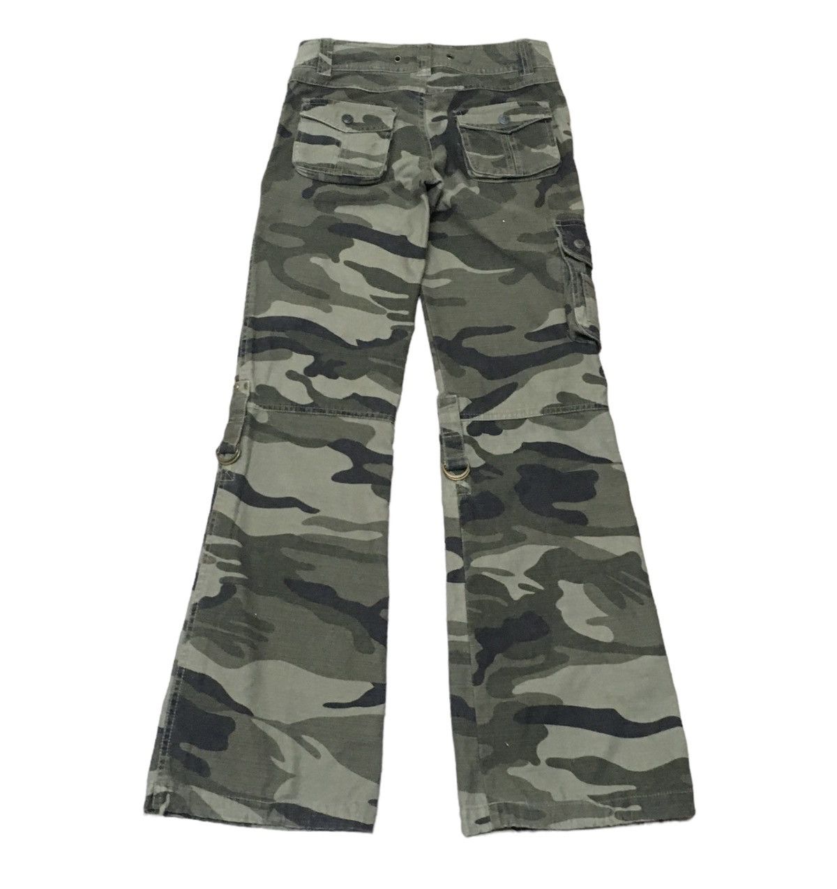 If Six Was Nine Rare Design Vintage Roterose Tactical Flared Cargo 1990s Size US 26 / EU 42 - 2 Thumbnail