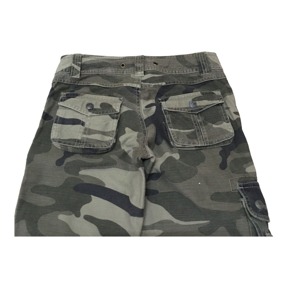 If Six Was Nine Rare Design Vintage Roterose Tactical Flared Cargo 1990s Size US 26 / EU 42 - 4 Thumbnail