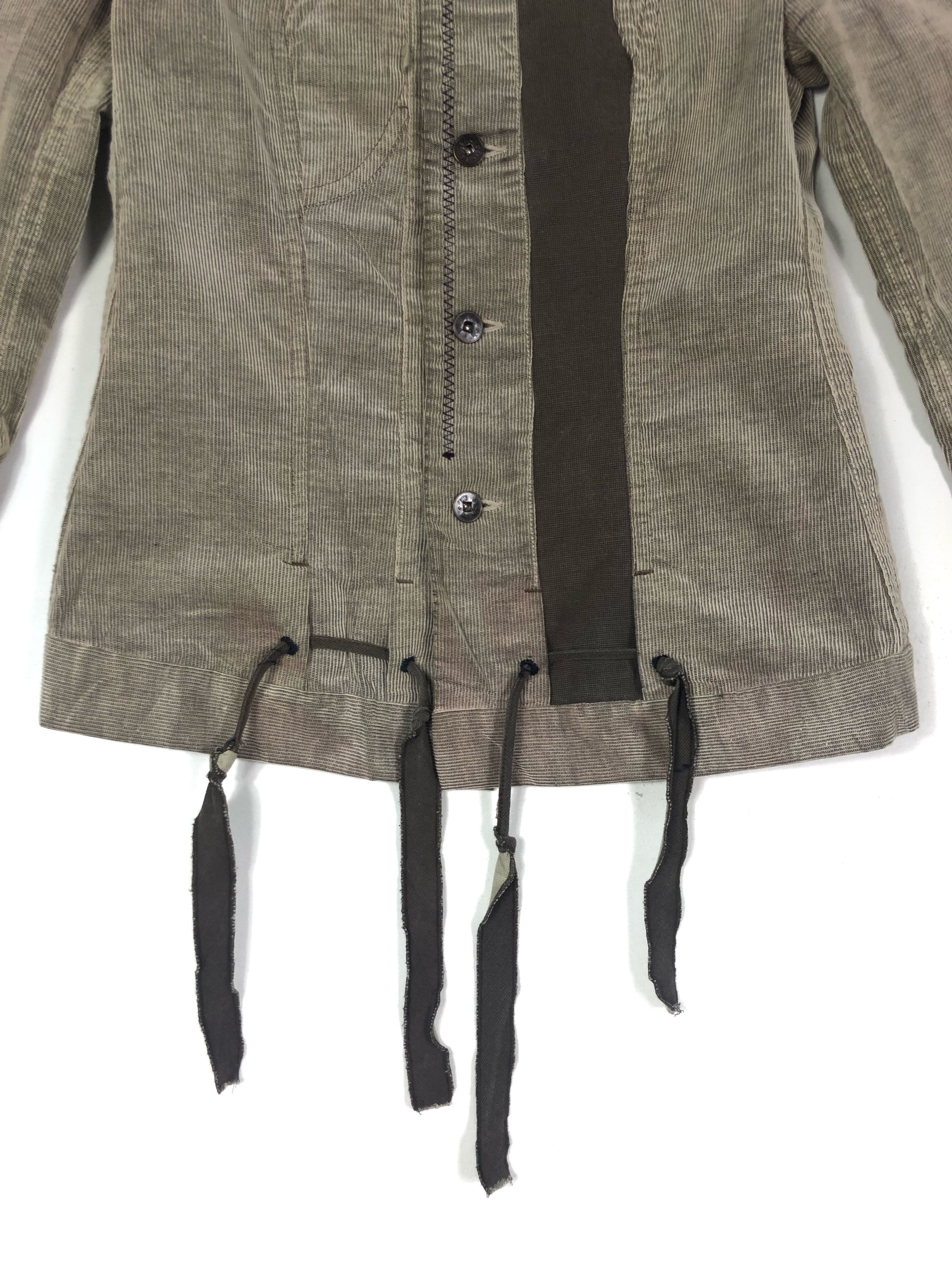 Marithe + Francois Girbaud RARE🔥VINTAGE 90’S GIRBAUD CORDUROY JACKET Size XS / US 0-2 / IT 36-38 - 4 Thumbnail