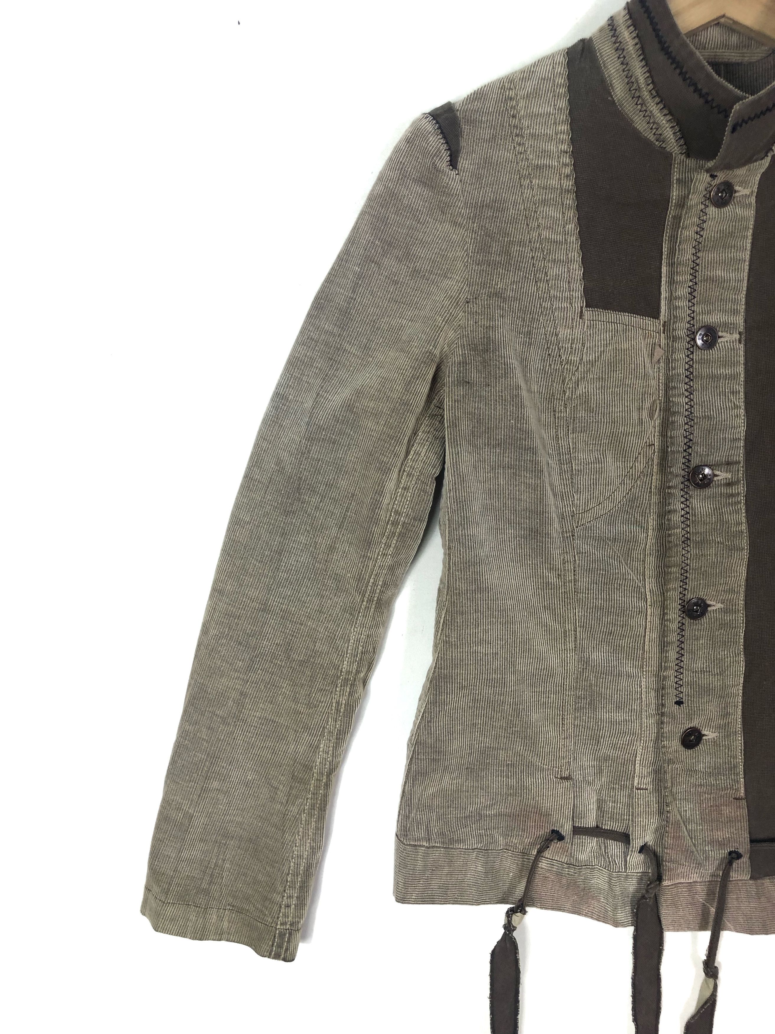 Marithe + Francois Girbaud RARE🔥VINTAGE 90’S GIRBAUD CORDUROY JACKET Size XS / US 0-2 / IT 36-38 - 5 Thumbnail