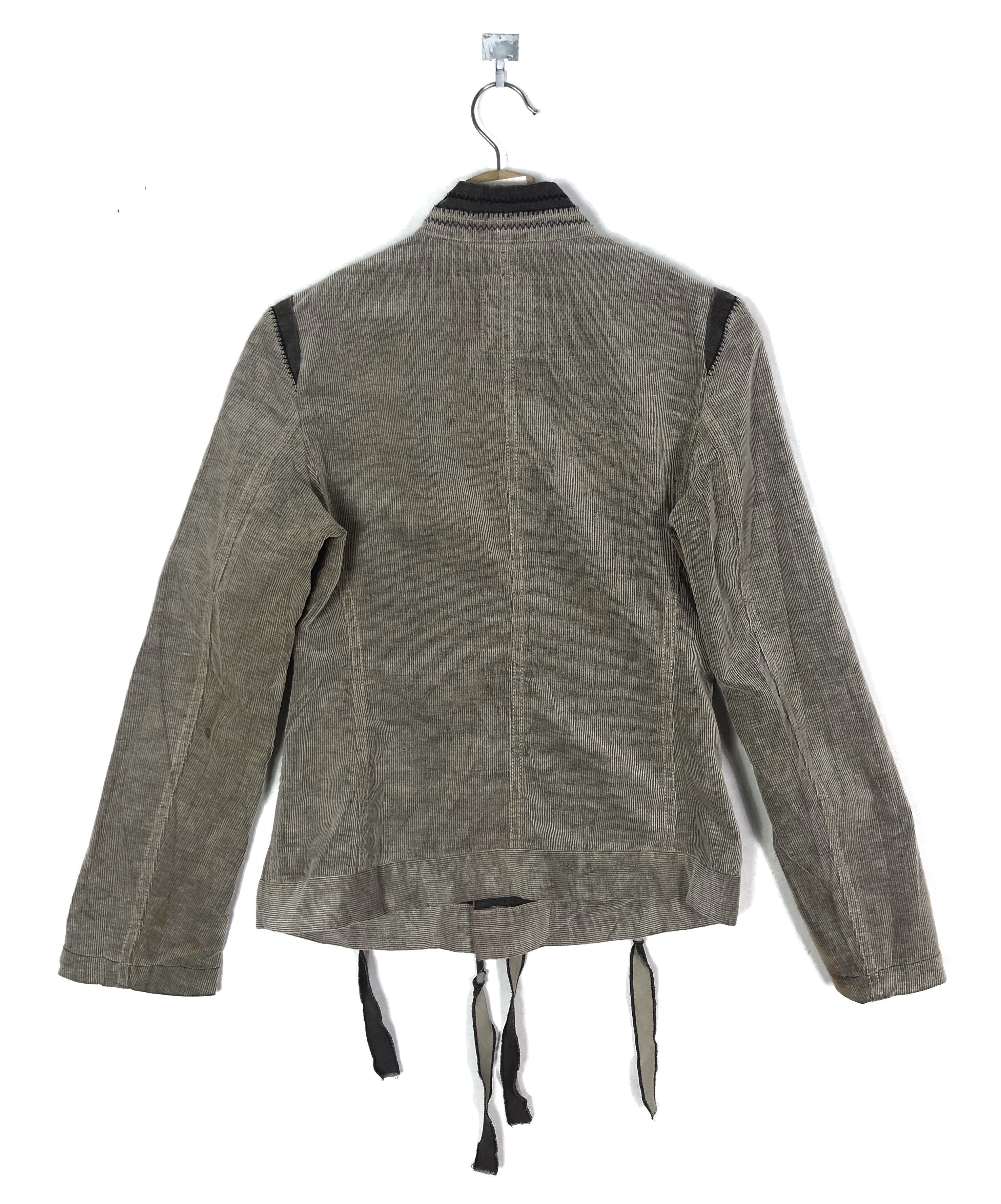 Marithe + Francois Girbaud RARE🔥VINTAGE 90’S GIRBAUD CORDUROY JACKET Size XS / US 0-2 / IT 36-38 - 2 Thumbnail
