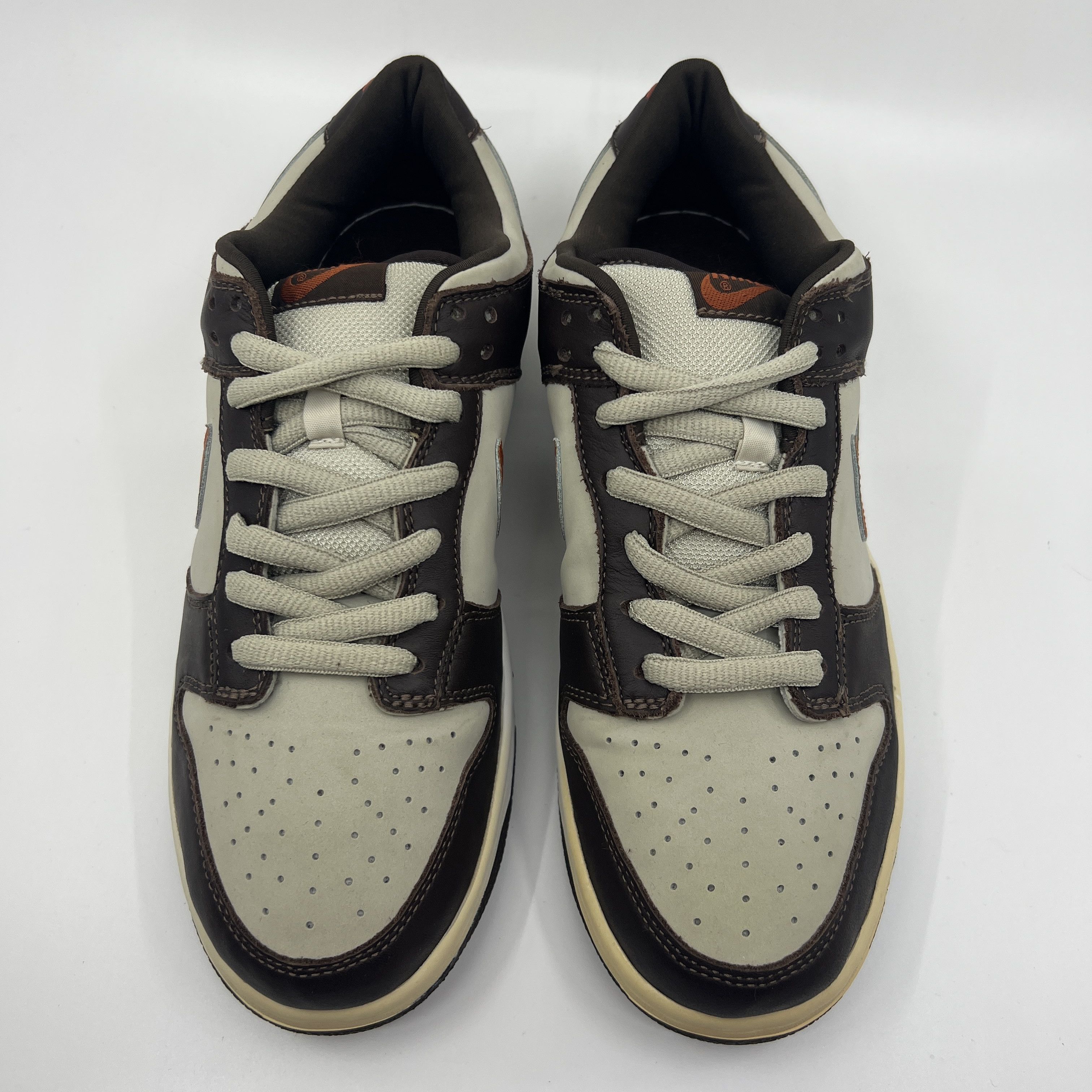 Nike Nike SB Dunk Low Sample Size 9 Light Stone/Mesa Orange/Brown Size US 9 / EU 42 - 3 Thumbnail