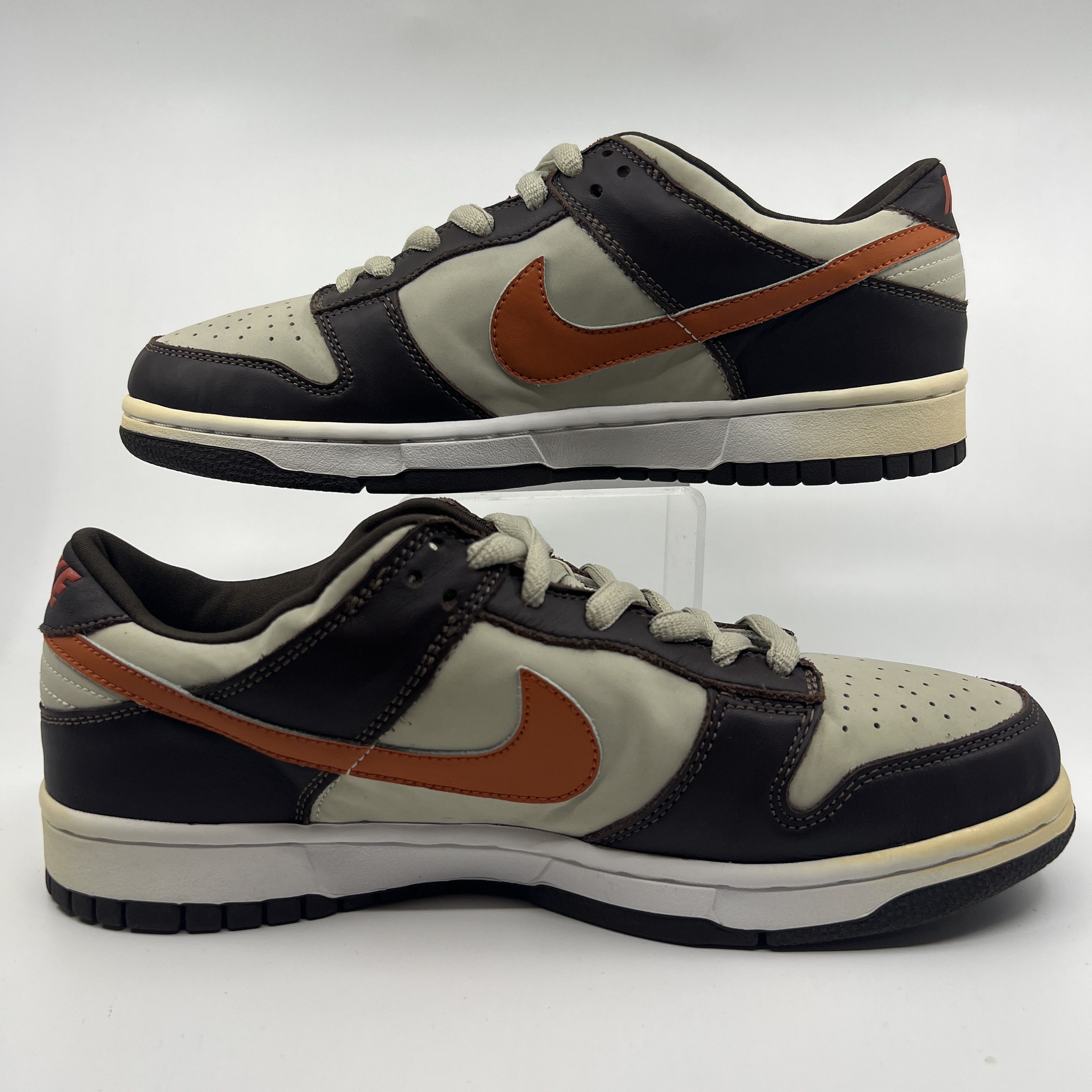 Nike Nike SB Dunk Low Sample Size 9 Light Stone/Mesa Orange/Brown Size US 9 / EU 42 - 2 Thumbnail