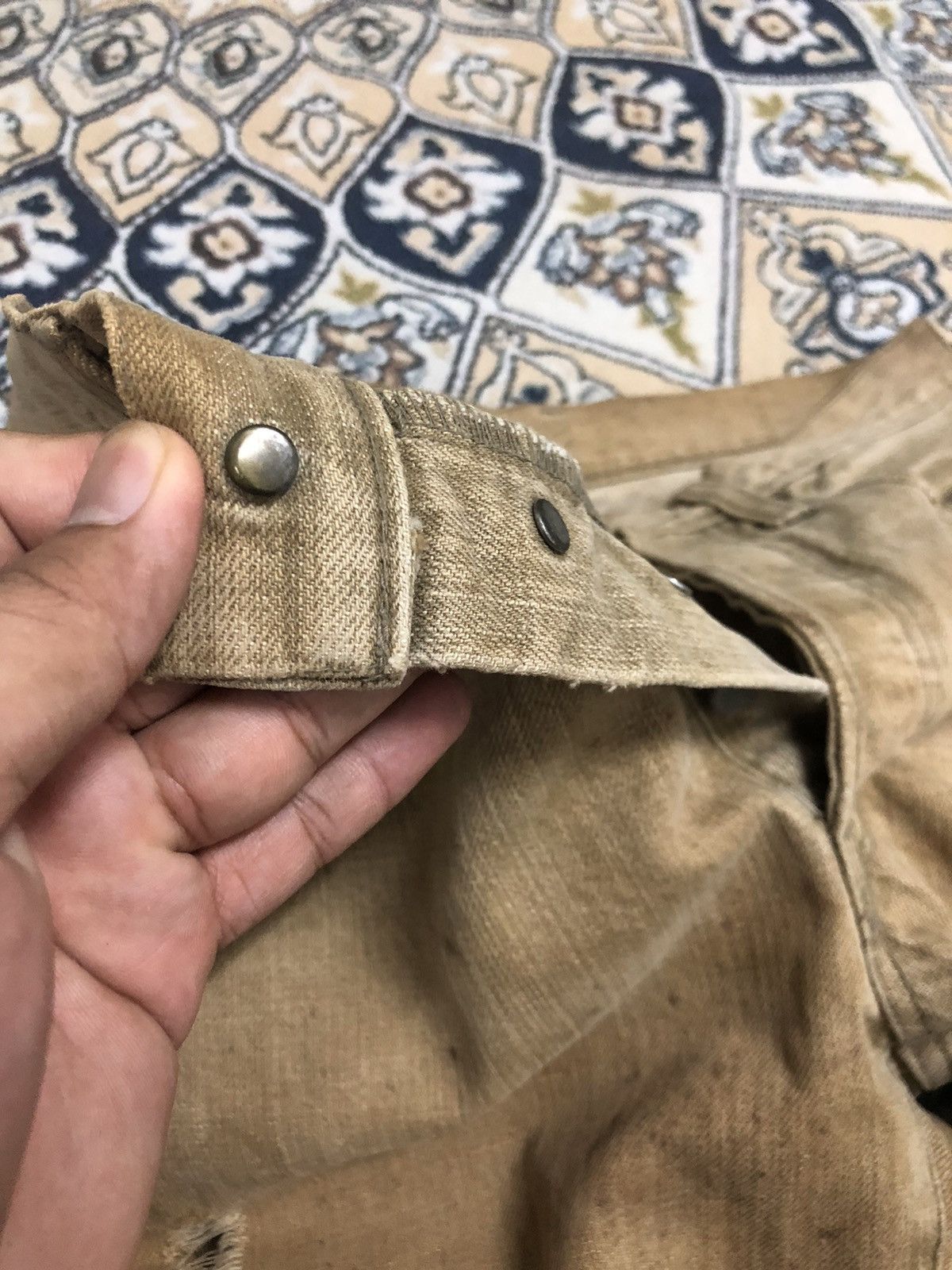 Studio D'Artisan Rare❗️Vintage Studio D Artisan Distressed Denim Like Kapital Size US 30 / EU 46 - 11 Thumbnail