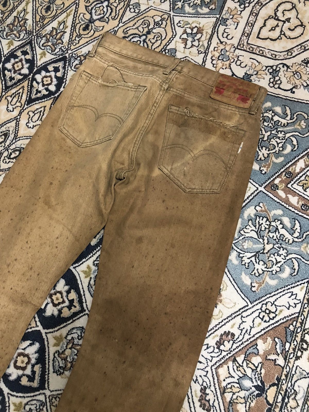 Studio D'Artisan Rare❗️Vintage Studio D Artisan Distressed Denim Like Kapital Size US 30 / EU 46 - 15 Thumbnail