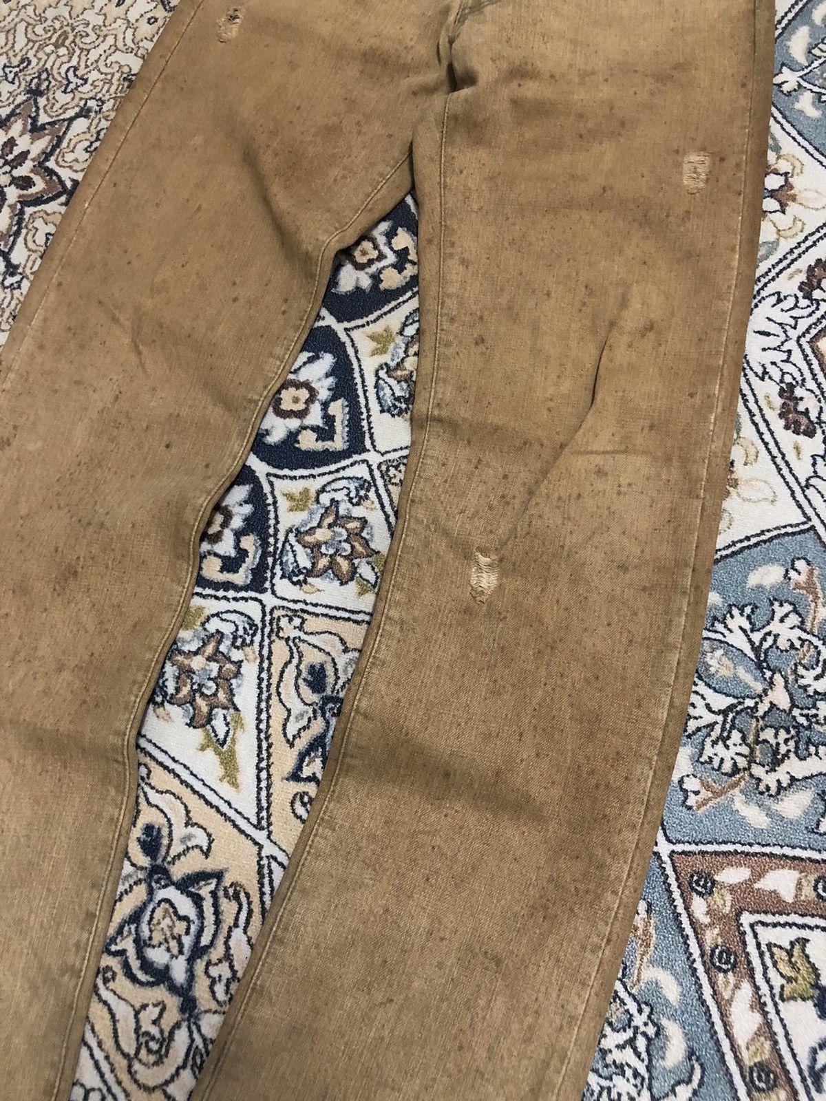 Studio D'Artisan Rare❗️Vintage Studio D Artisan Distressed Denim Like Kapital Size US 30 / EU 46 - 4 Thumbnail