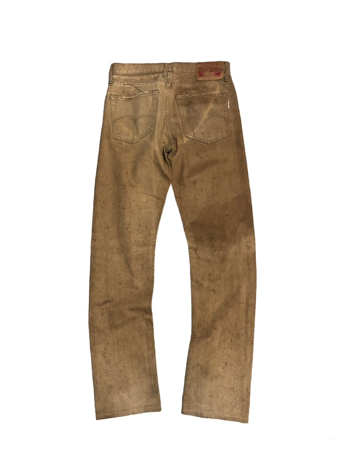 Studio D'Artisan Rare❗️Vintage Studio D Artisan Distressed Denim Like Kapital Size US 30 / EU 46 - 2 Thumbnail