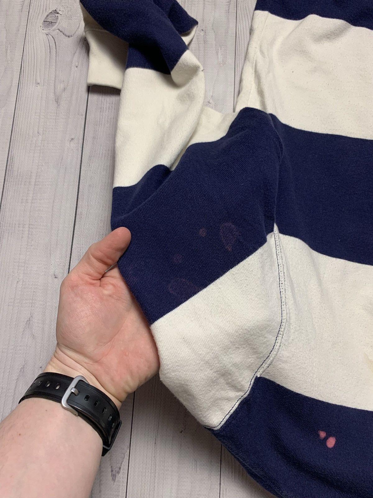 Polo Ralph Lauren × Vintage Vintage Polo Ralph Lauren rugby zip 1/4 size L Size US L / EU 52-54 / 3 - 9 Thumbnail