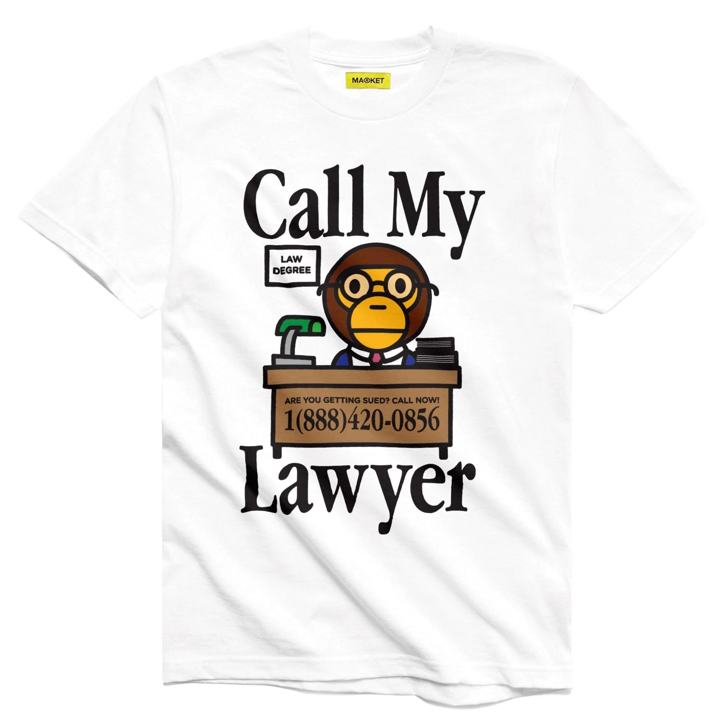 Market Call my Milo Lawyer Tee Size US XL / EU 56 / 4 - 1 Preview
