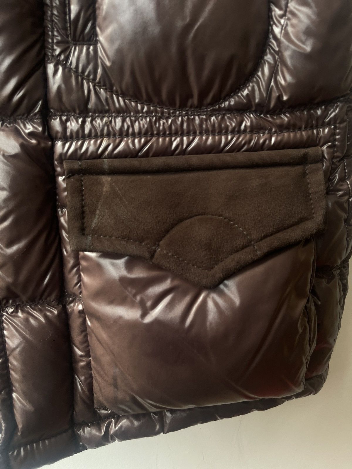 Number (N)ine AW07 Hybrid Suede Down Vest Size US M / EU 48-50 / 2 - 4 Thumbnail