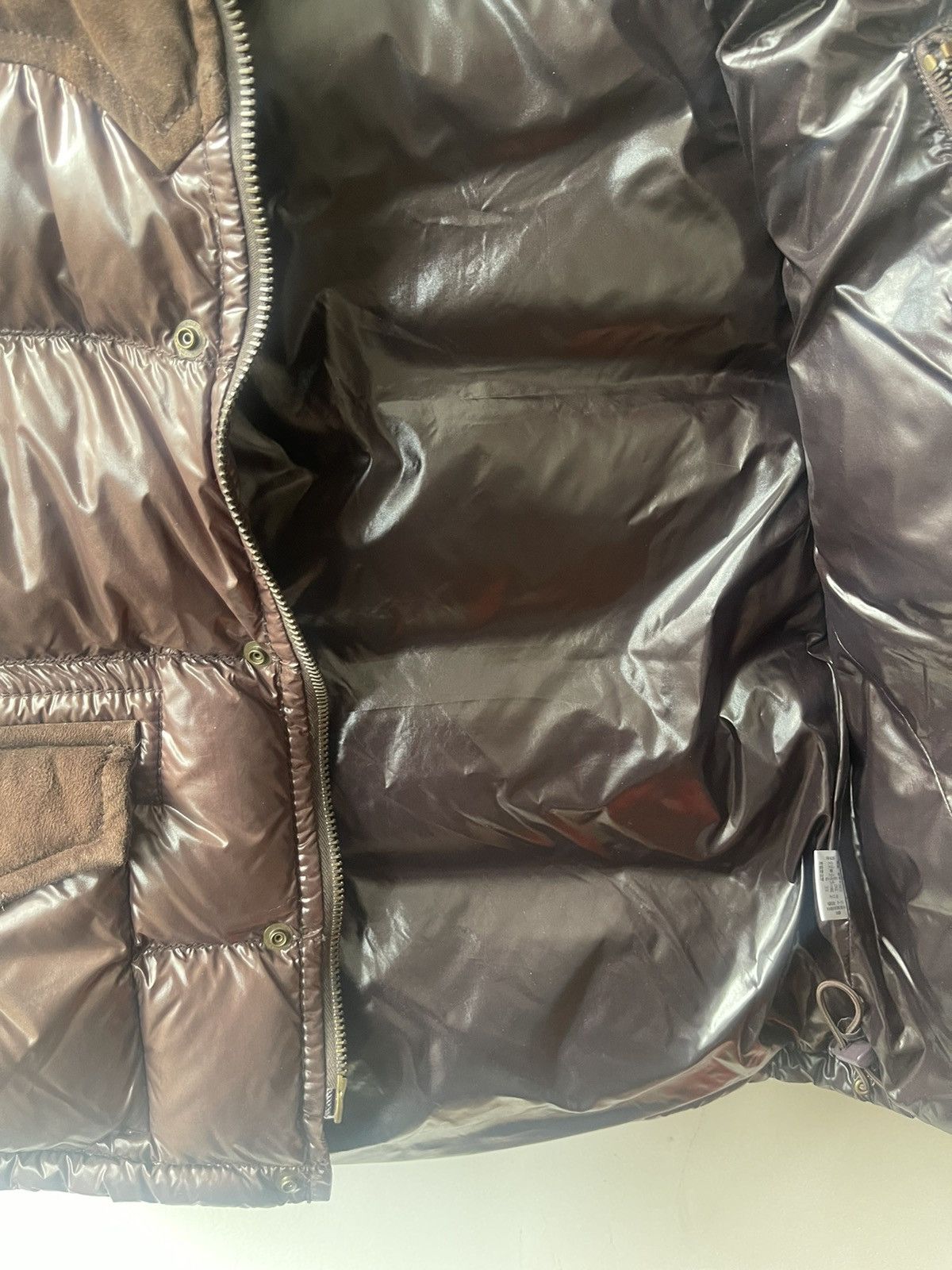 Number (N)ine AW07 Hybrid Suede Down Vest Size US M / EU 48-50 / 2 - 7 Thumbnail