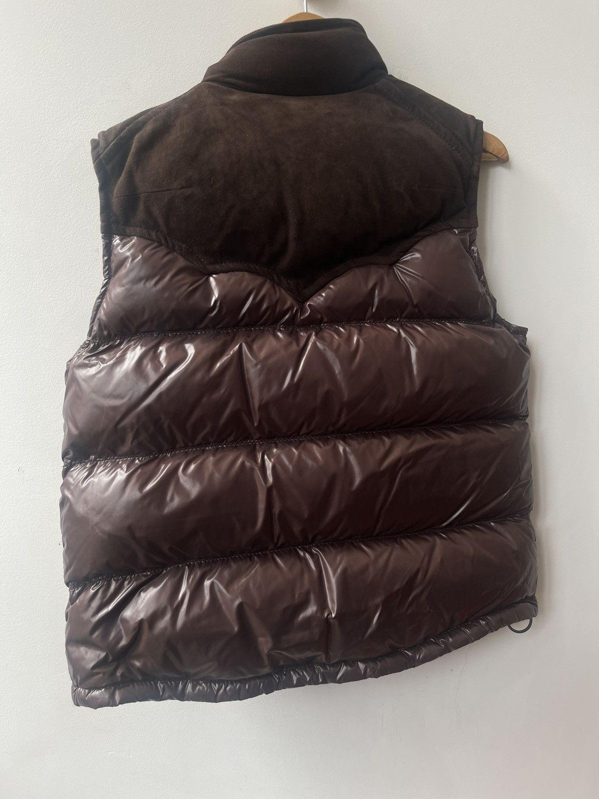 Number (N)ine AW07 Hybrid Suede Down Vest Size US M / EU 48-50 / 2 - 2 Thumbnail