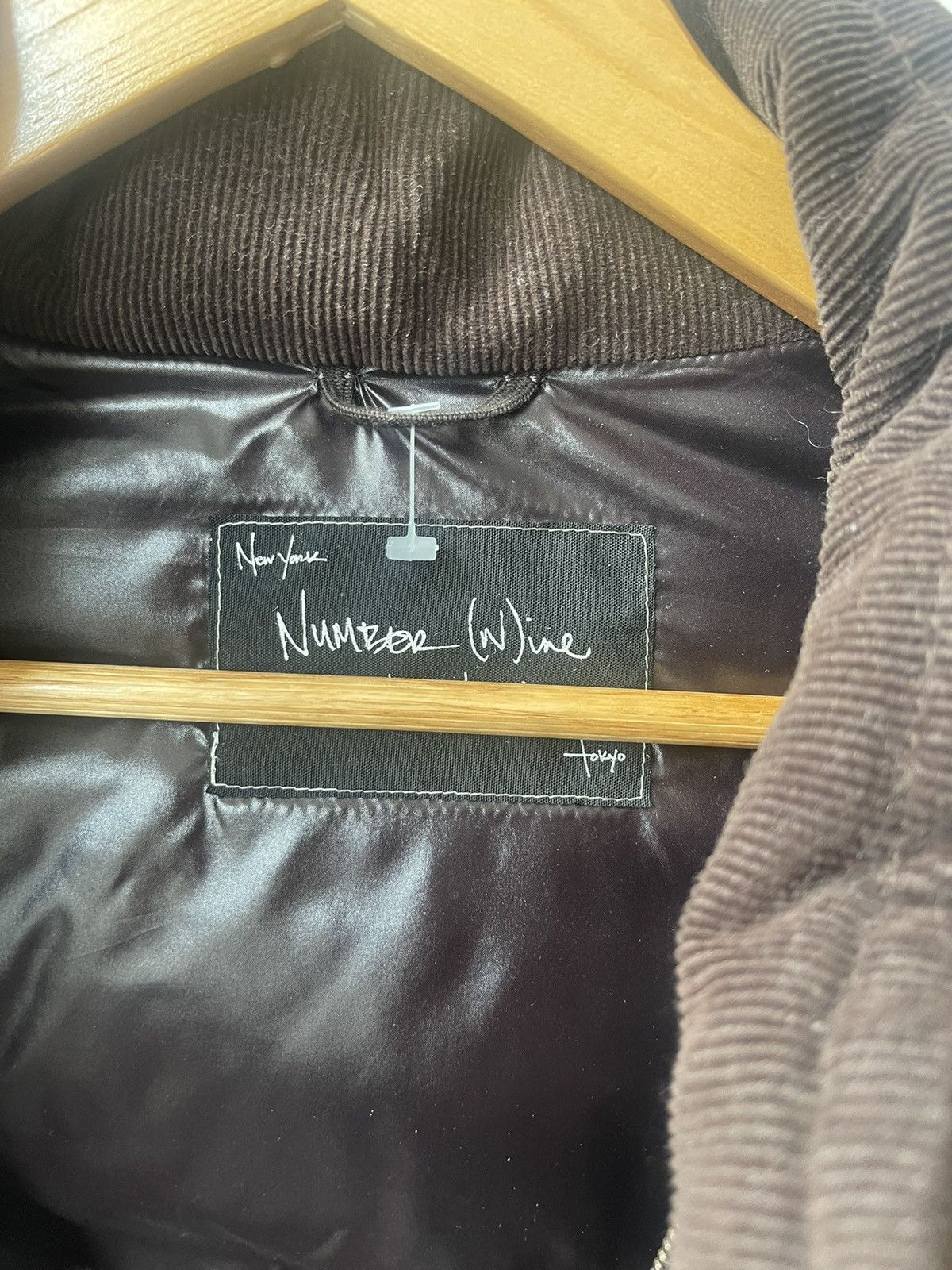 Number (N)ine AW07 Hybrid Suede Down Vest Size US M / EU 48-50 / 2 - 6 Thumbnail