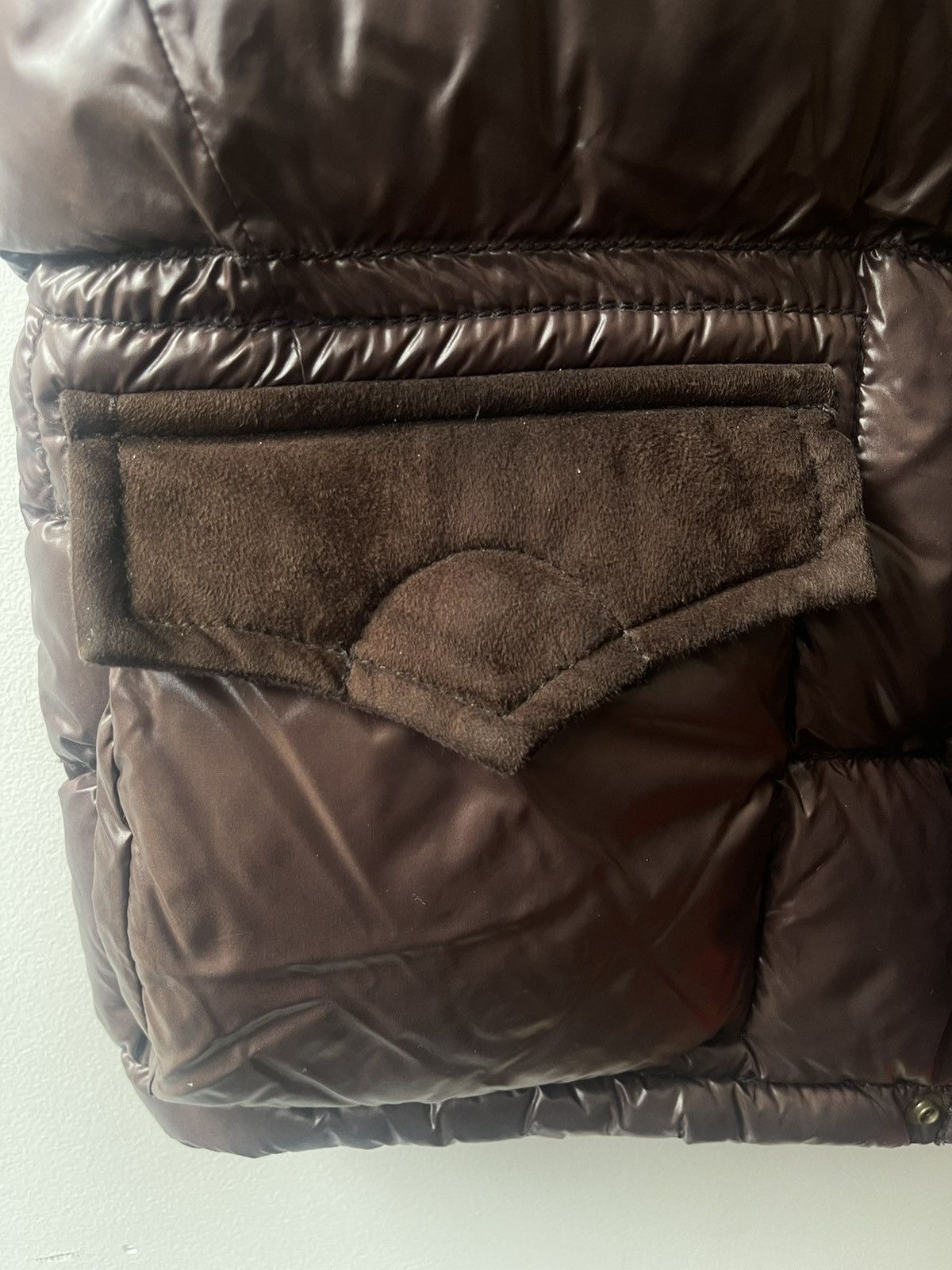 Number (N)ine AW07 Hybrid Suede Down Vest Size US M / EU 48-50 / 2 - 3 Thumbnail