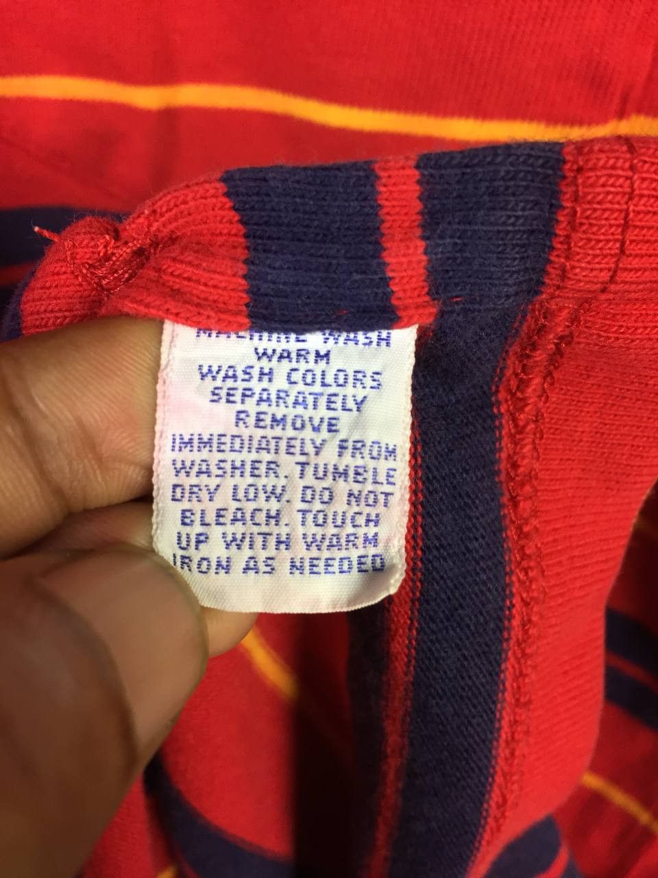 Polo Ralph Lauren Vtg 90s Polo Ralph Lauren Lion Logo Rugby Polo Tee Size US L / EU 52-54 / 3 - 13 Thumbnail