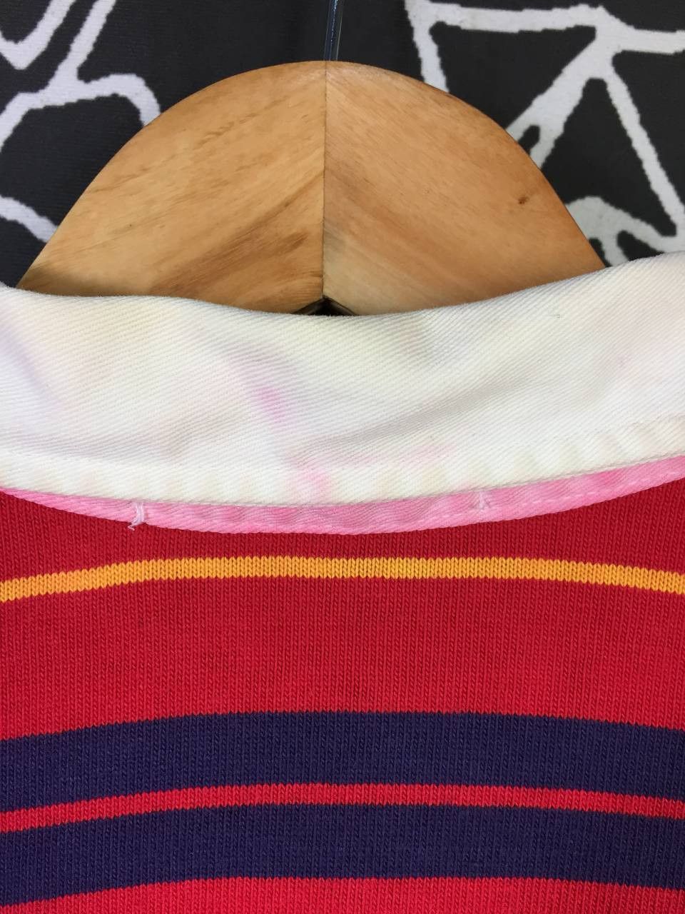 Polo Ralph Lauren Vtg 90s Polo Ralph Lauren Lion Logo Rugby Polo Tee Size US L / EU 52-54 / 3 - 10 Thumbnail