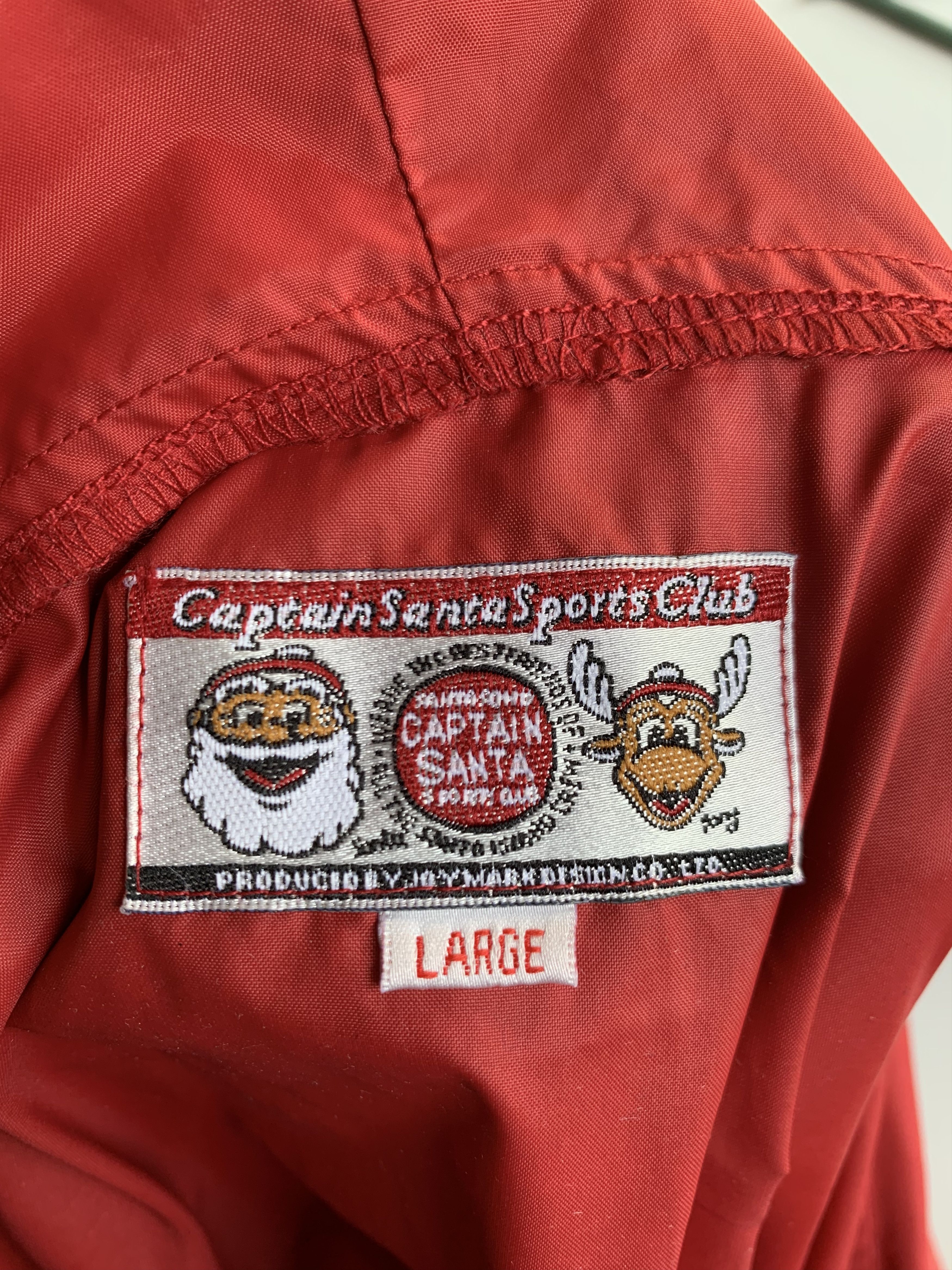 Cartoon Network Vintage Captain Santa Half Zip Windbreaker Hoodie Size US L / EU 52-54 / 3 - 7 Thumbnail