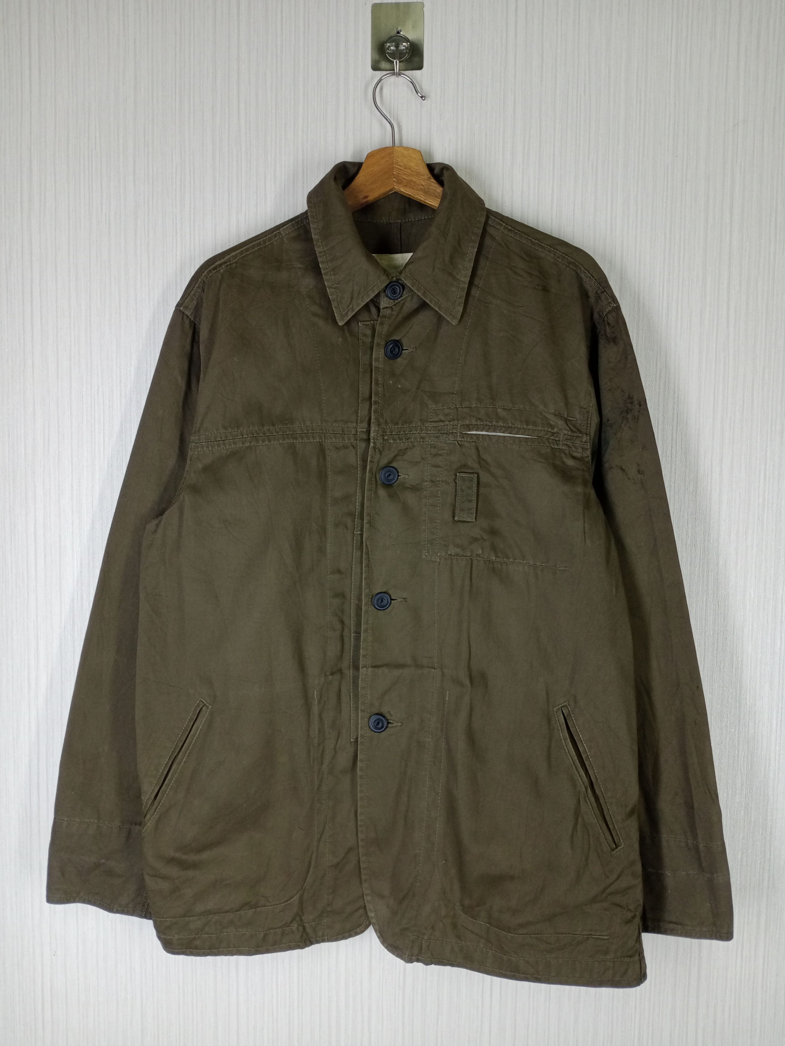 PPFM Vintage PPFM Button Up Army Style Jacket Size US L / EU 52-54 / 3 - 1 Thumbnail