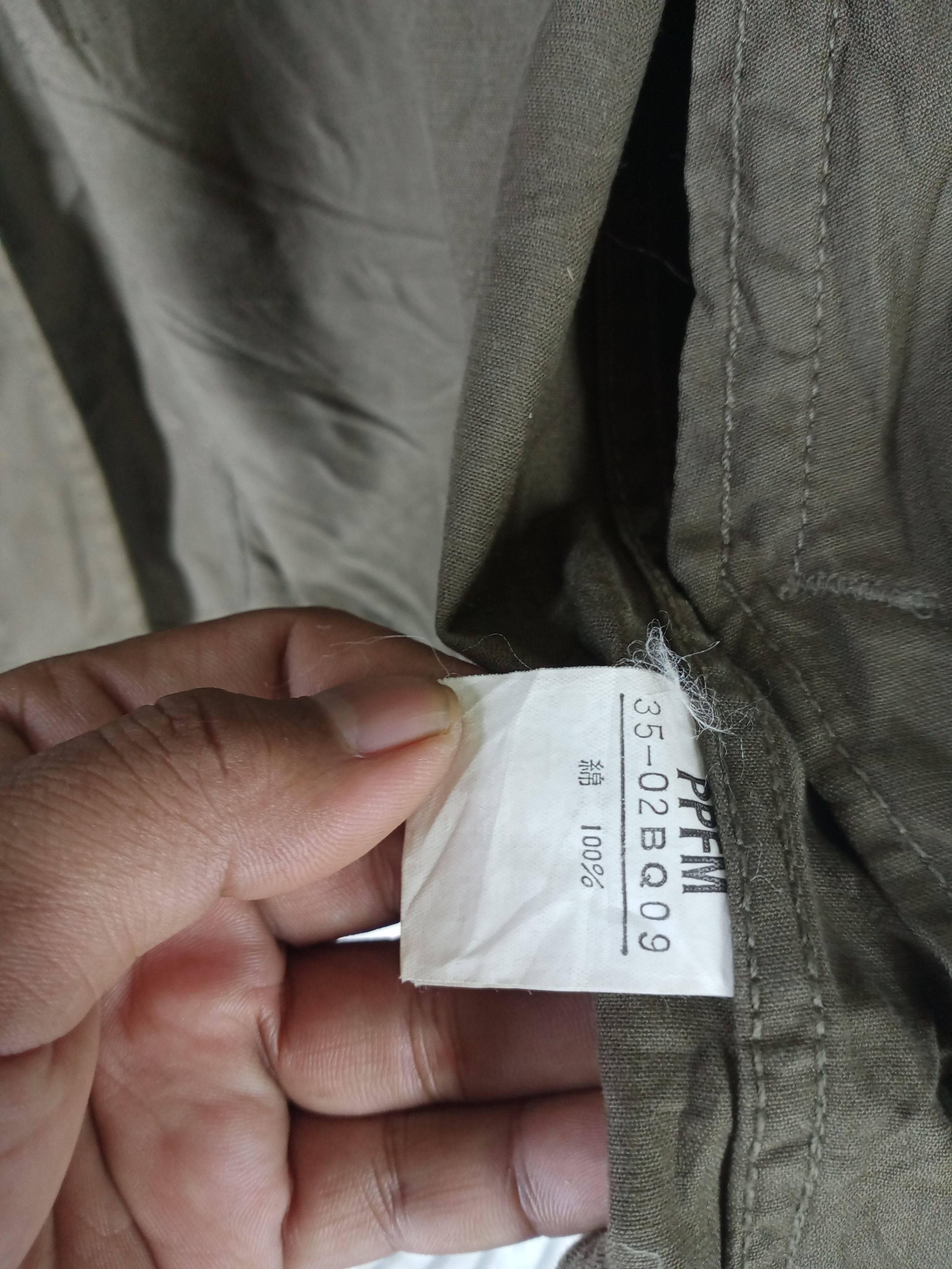 PPFM Vintage PPFM Button Up Army Style Jacket Size US L / EU 52-54 / 3 - 5 Thumbnail