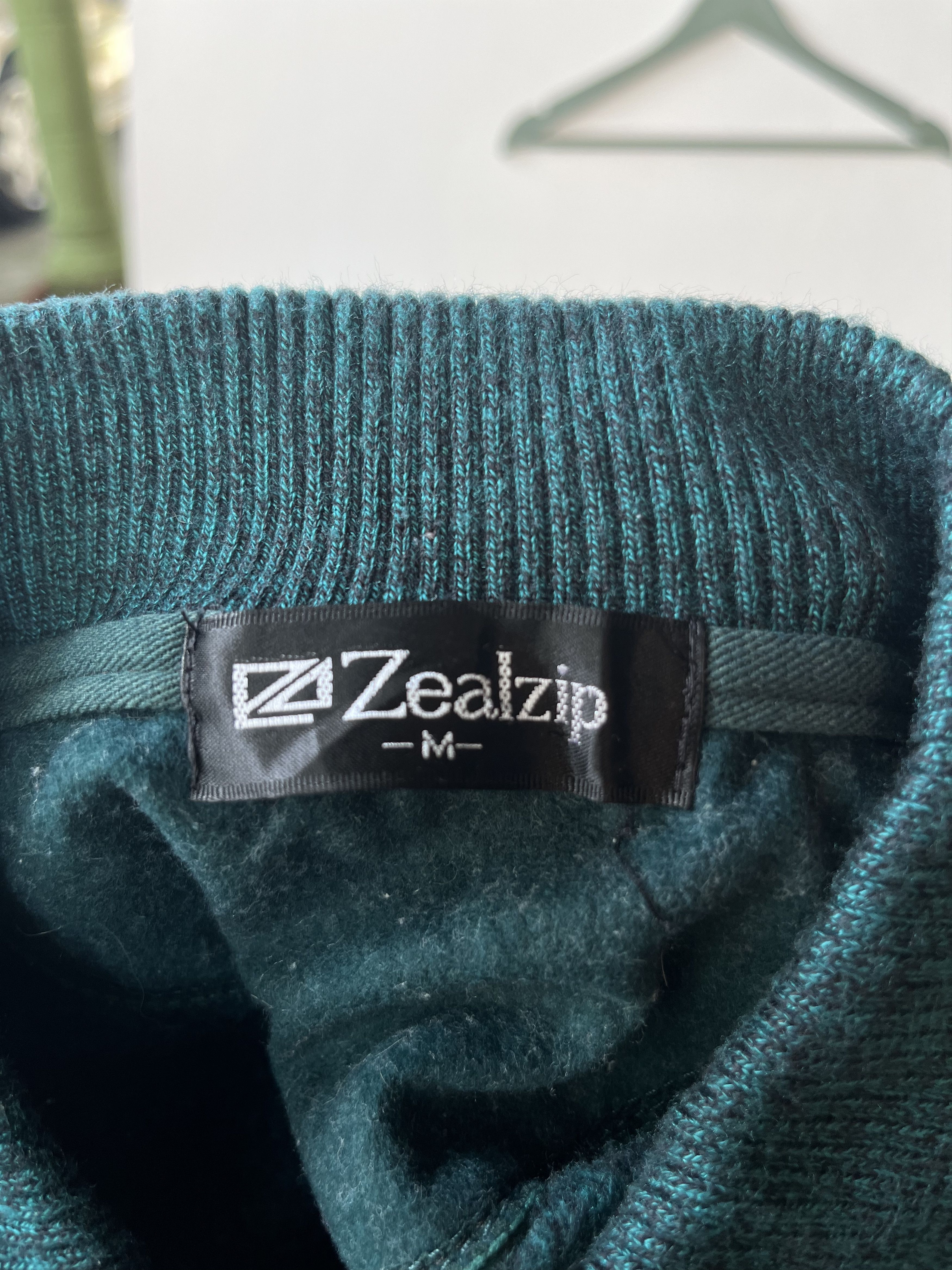 Japanese Brand Vintage ZealZip Knitwear Half Button Sweatshirt Size US M / EU 48-50 / 2 - 6 Thumbnail