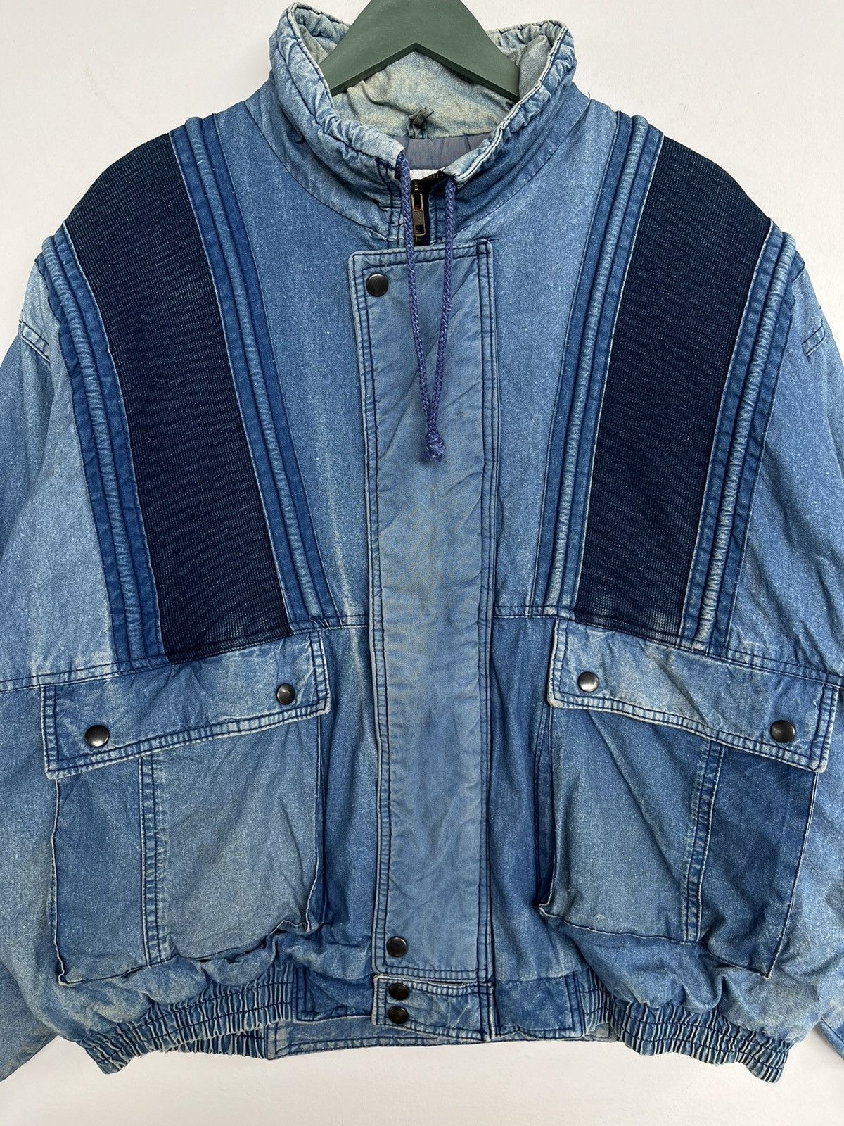 Japanese Brand Vintage MamPhoto Denim Jacket Size XXL / US 16-18 / IT 52-54 - 3 Thumbnail