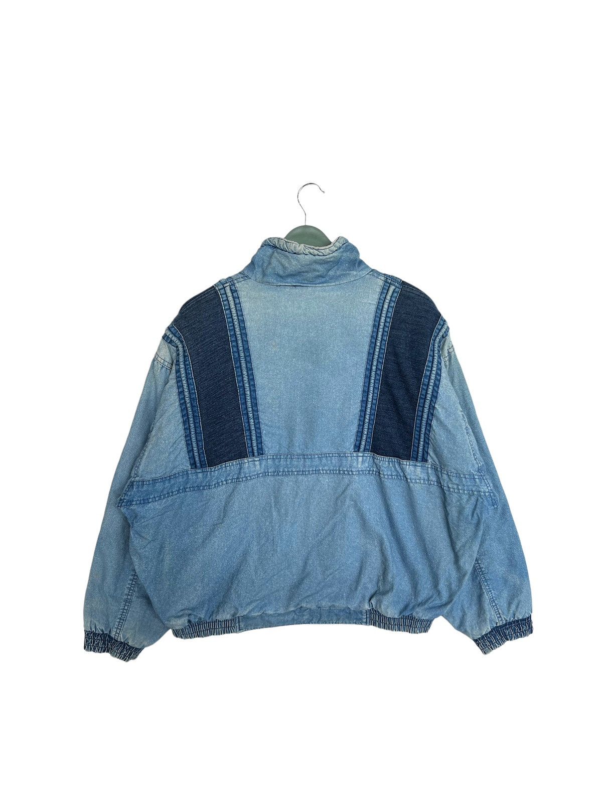 Japanese Brand Vintage MamPhoto Denim Jacket Size XXL / US 16-18 / IT 52-54 - 2 Thumbnail