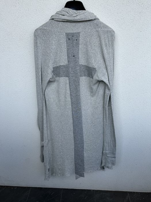 Alternative L.G.B. Back Cross Cardi 9801GYF Made in Japan