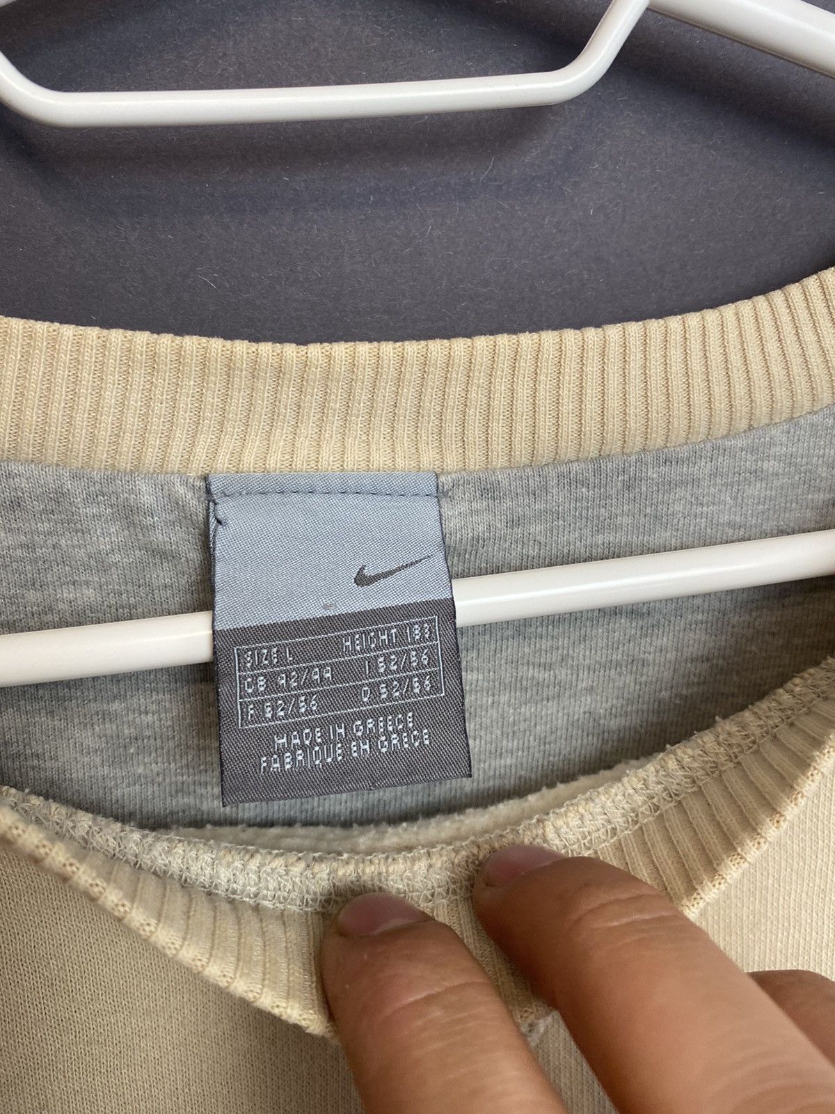 Nike × Vintage Nike vintage sweatshirt Size US L / EU 52-54 / 3 - 6 Thumbnail