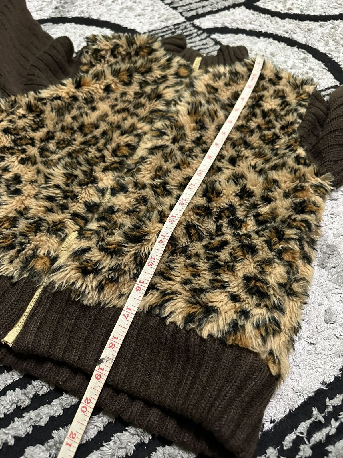 Japanese Brand M.b clash fur leopard jacket Size S / US 4 / IT 40 - 5 Thumbnail