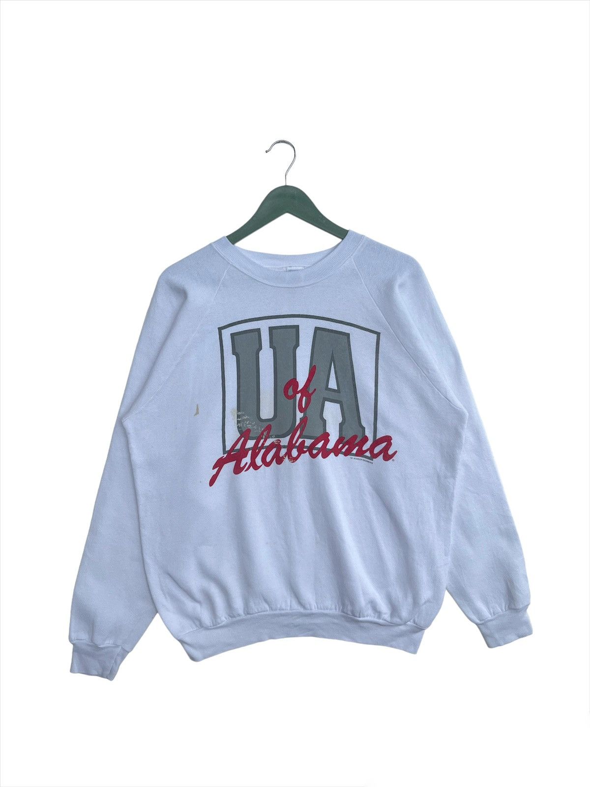Fruit Of The Loom Vintage 1991 University Of Alabama Sweatshirt Size US XL / EU 56 / 4 - 1 Thumbnail