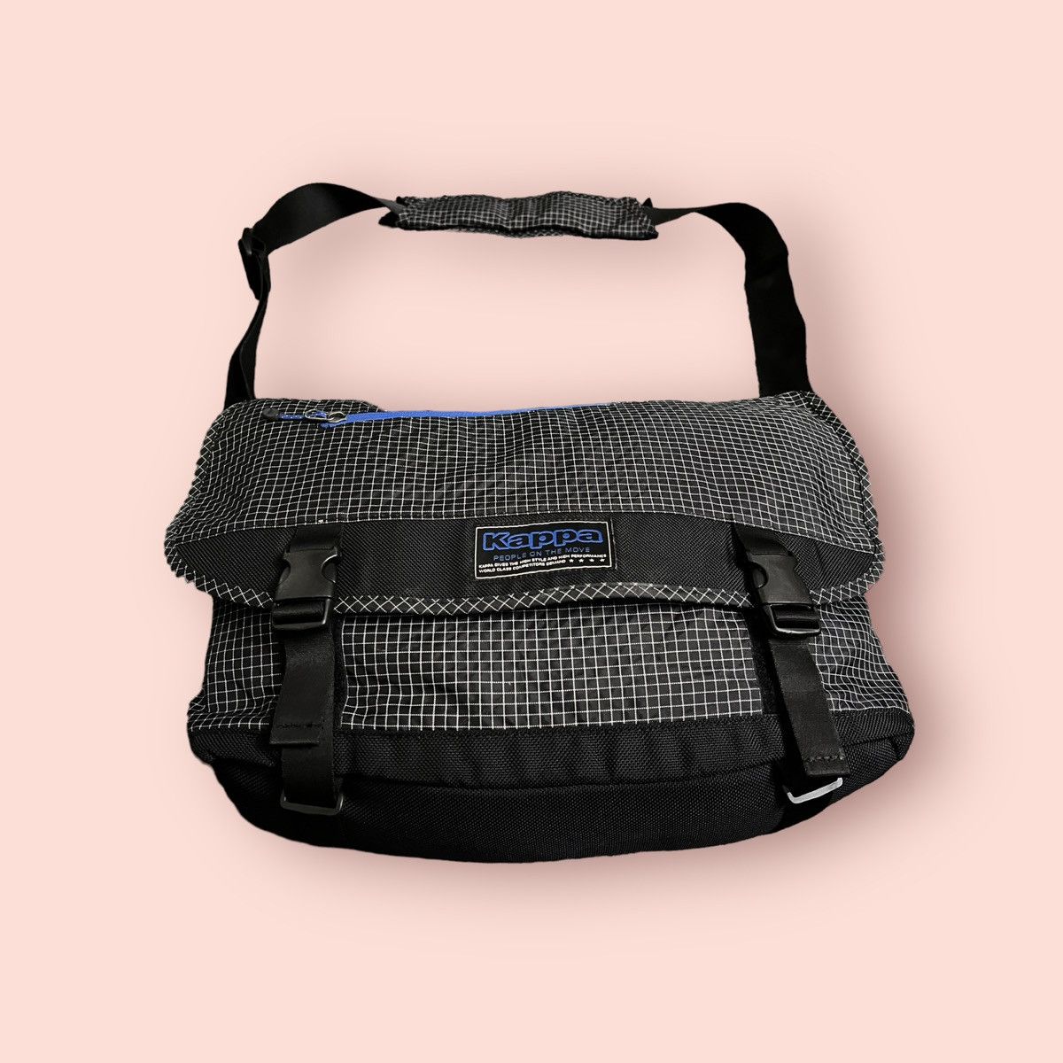 Japanese Brand × Kappa VINTAGE KAPPA CROSSBODY SLING UTILITY LAPTOP MESSENGER BAG Size ONE SIZE - 6 Thumbnail
