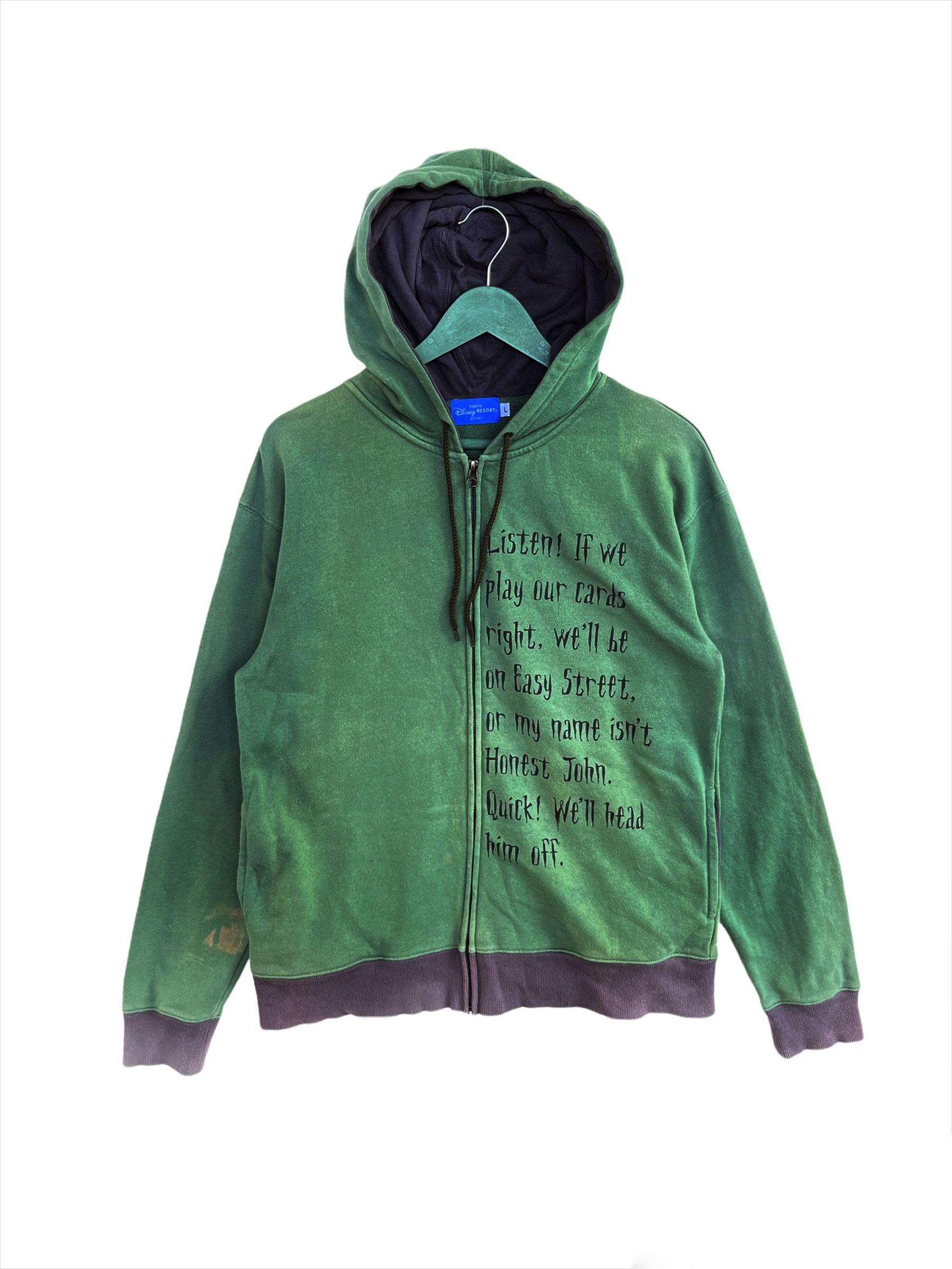 Disney Vintage Y2K Pinnochio Sweater Hoodie Size US L / EU 52-54 / 3 - 1 Thumbnail