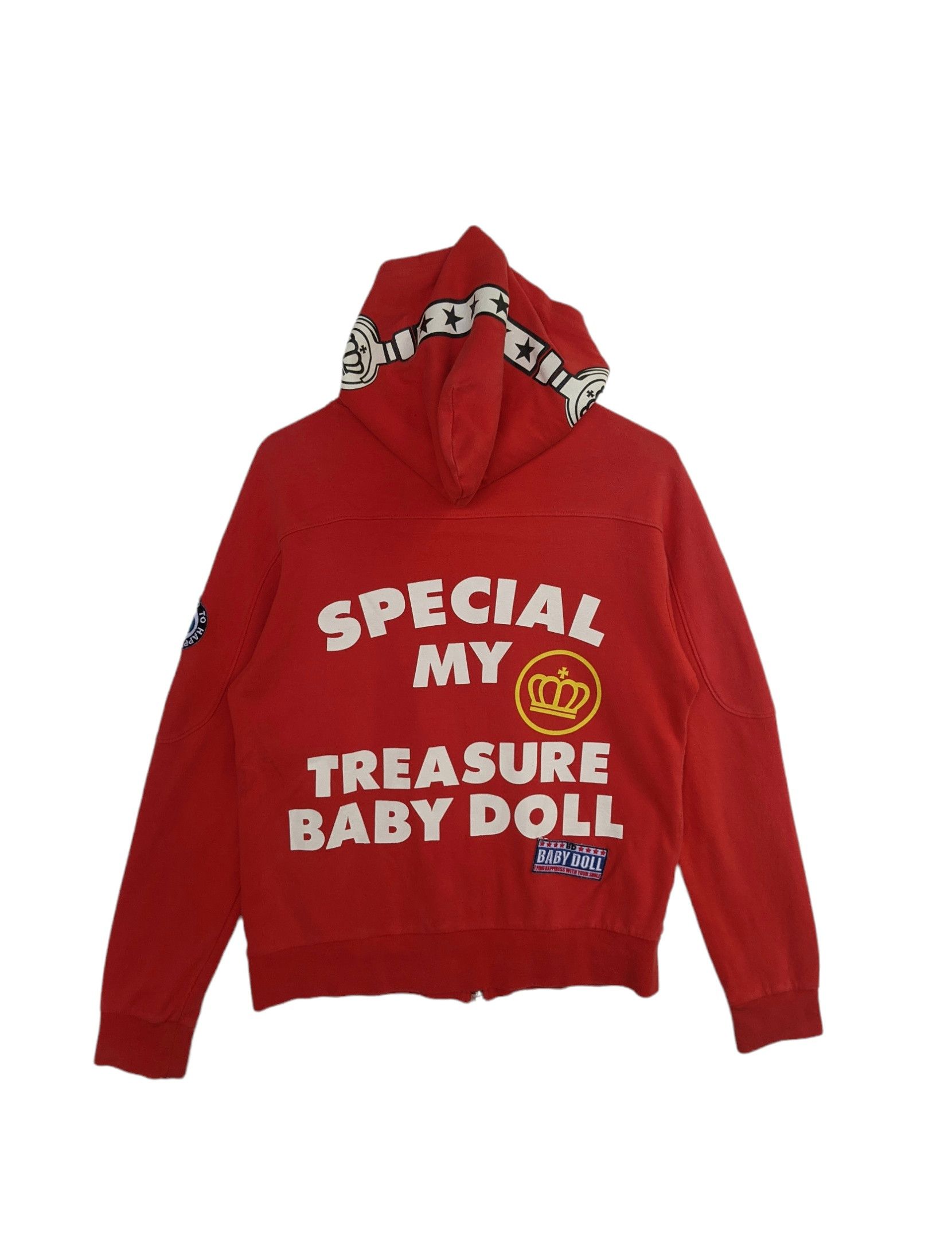 Japanese Brand Vintage Baby Doll Sweater Hoodie Size L / US 10 / IT 46 - 1 Thumbnail