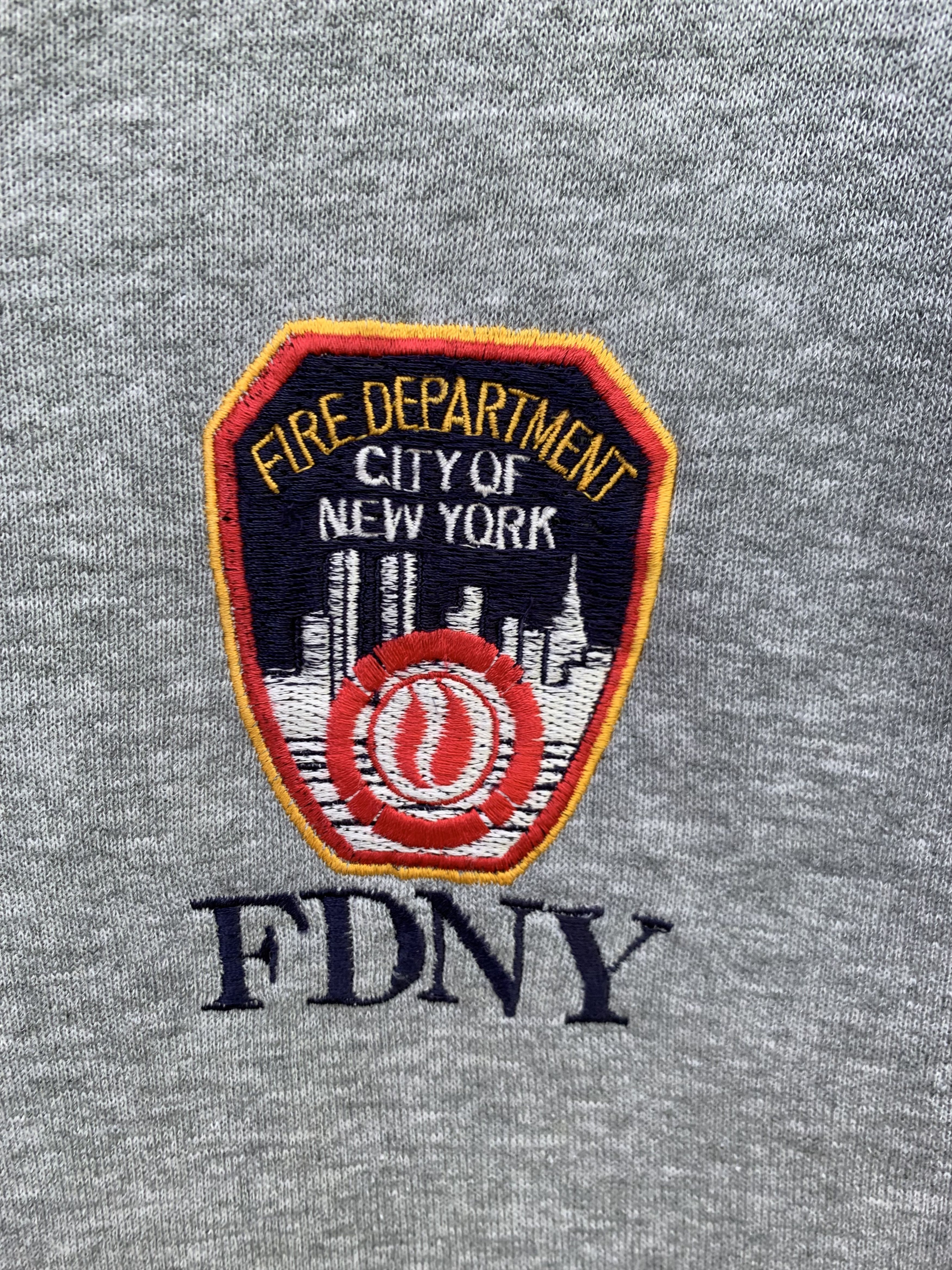 Fruit Of The Loom × Vintage Vintage F.D.N.Y Sweatshirt Size US M / EU 48-50 / 2 - 3 Thumbnail