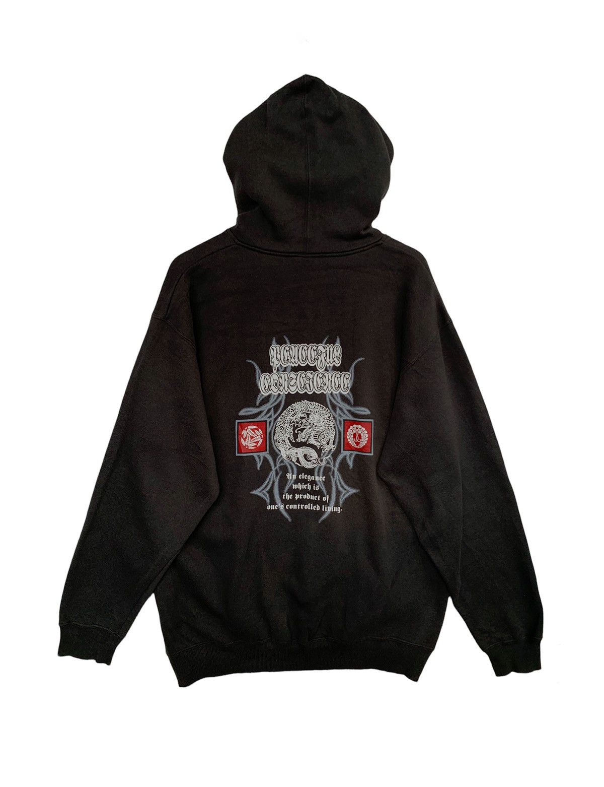 Japanese Brand Vintage Japanese Art Hoodie Size US XXL / EU 58 / 5 - 2 Thumbnail