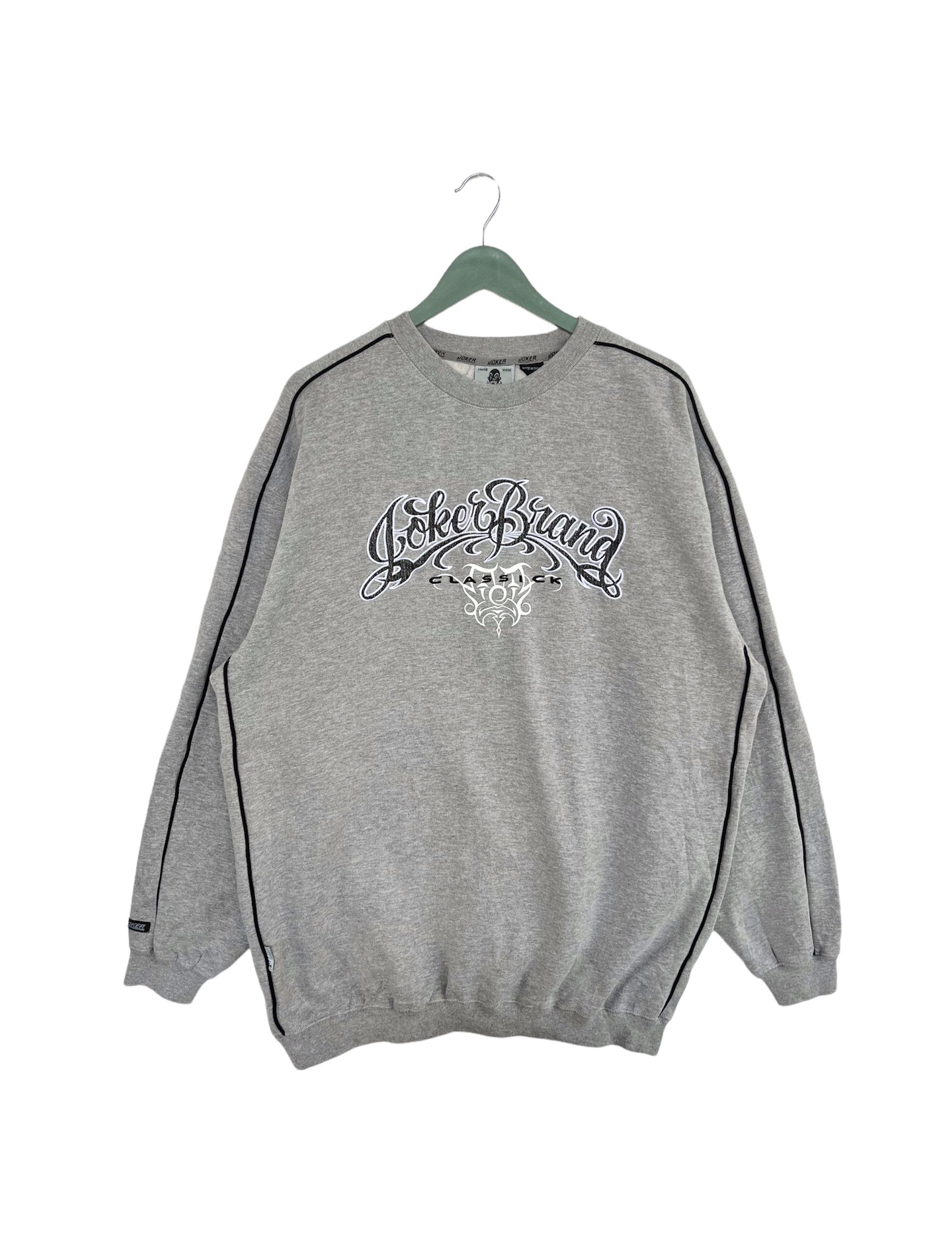 Japanese Brand × Vintage Vintage Y2K Joker Brand Long Sweatshirt Size US XL / EU 56 / 4 - 1 Thumbnail