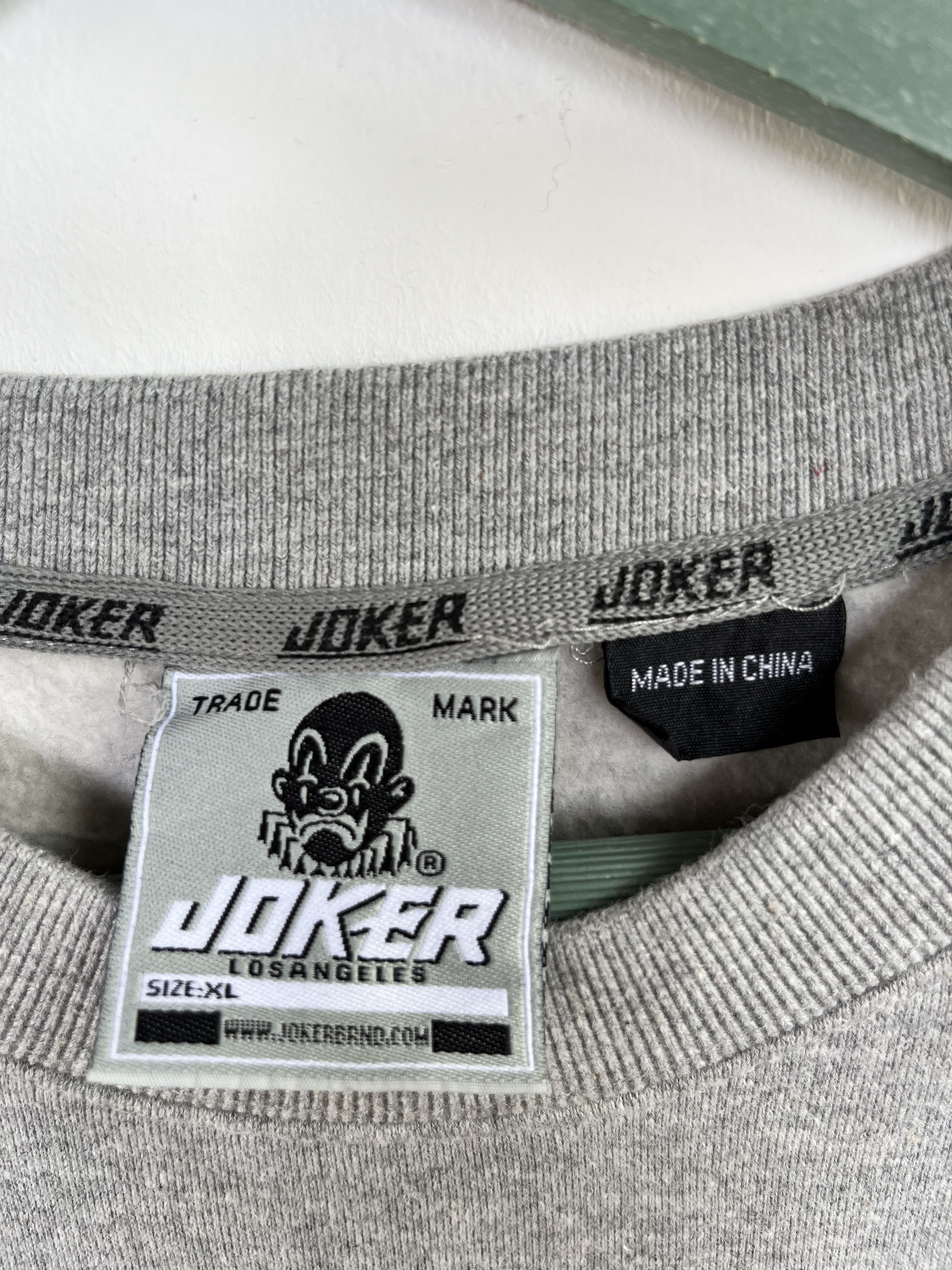 Japanese Brand × Vintage Vintage Y2K Joker Brand Long Sweatshirt Size US XL / EU 56 / 4 - 8 Thumbnail