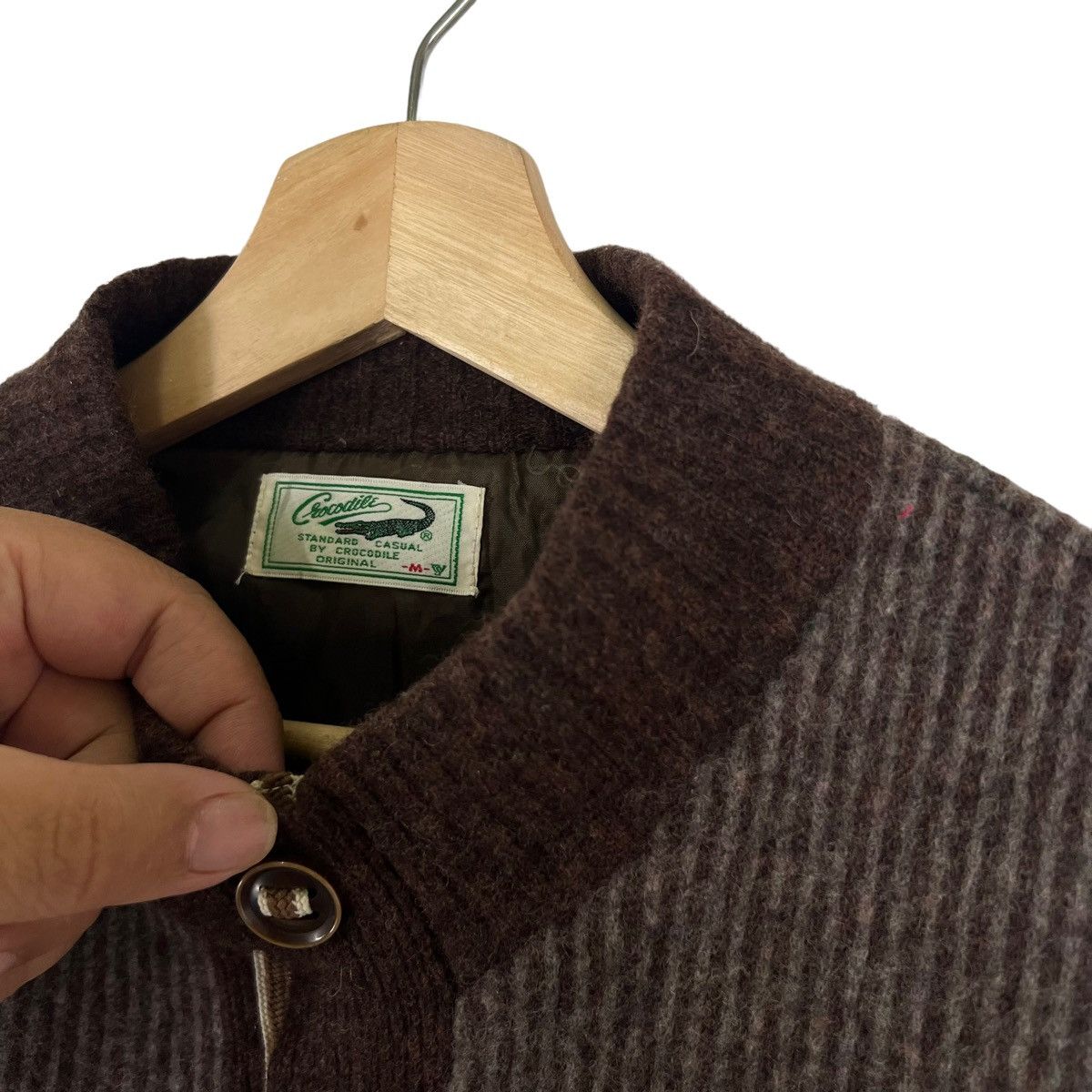 Japanese Brand VINTAGE CROCODILE BOMBER JACKET RILEX WEAR DESIGN Size US M / EU 48-50 / 2 - 4 Thumbnail