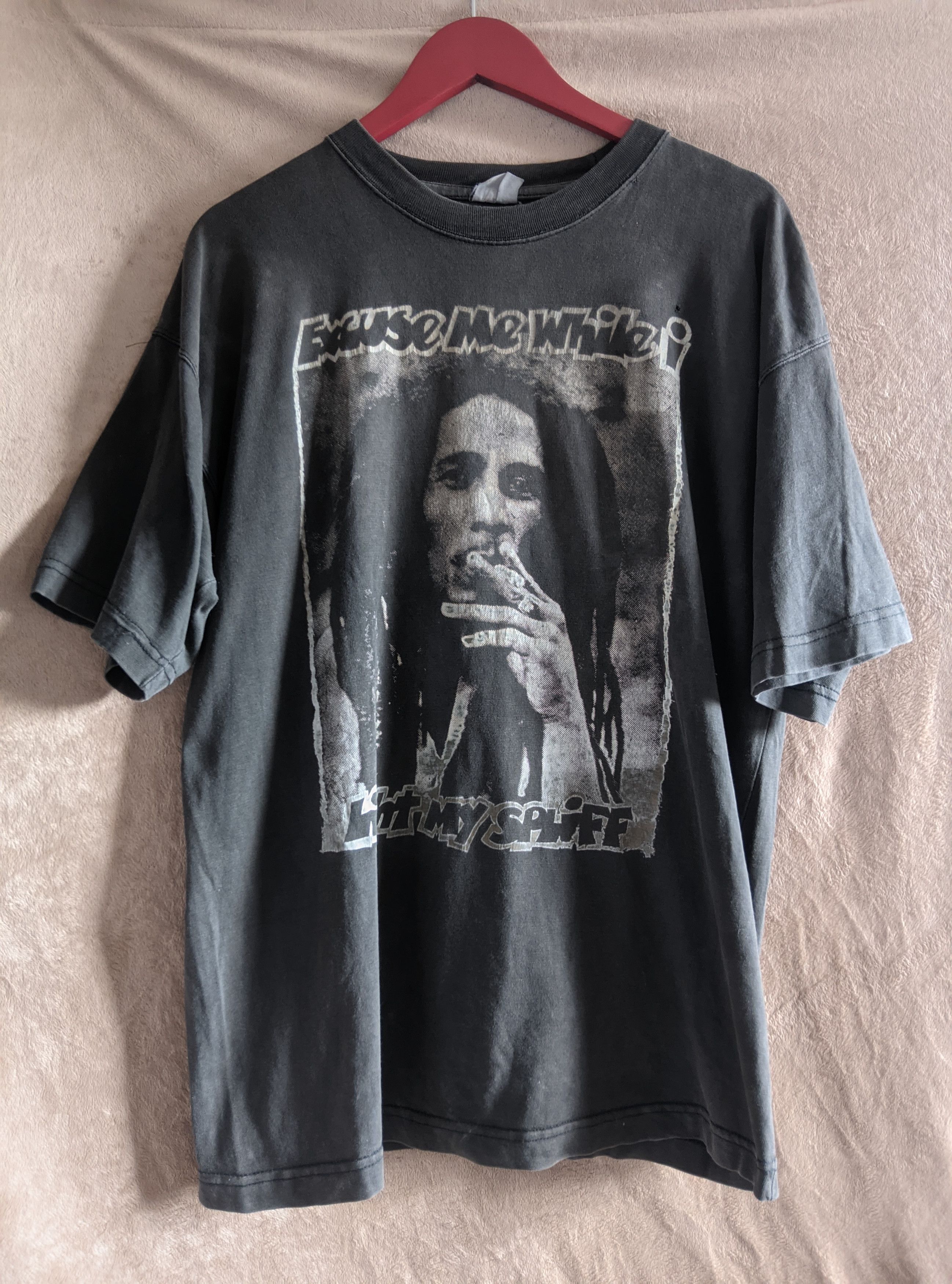Band Tees × Vintage Vintage 90s Bob Marley euro bootleg Size US XL / EU 56 / 4 - 1 Thumbnail